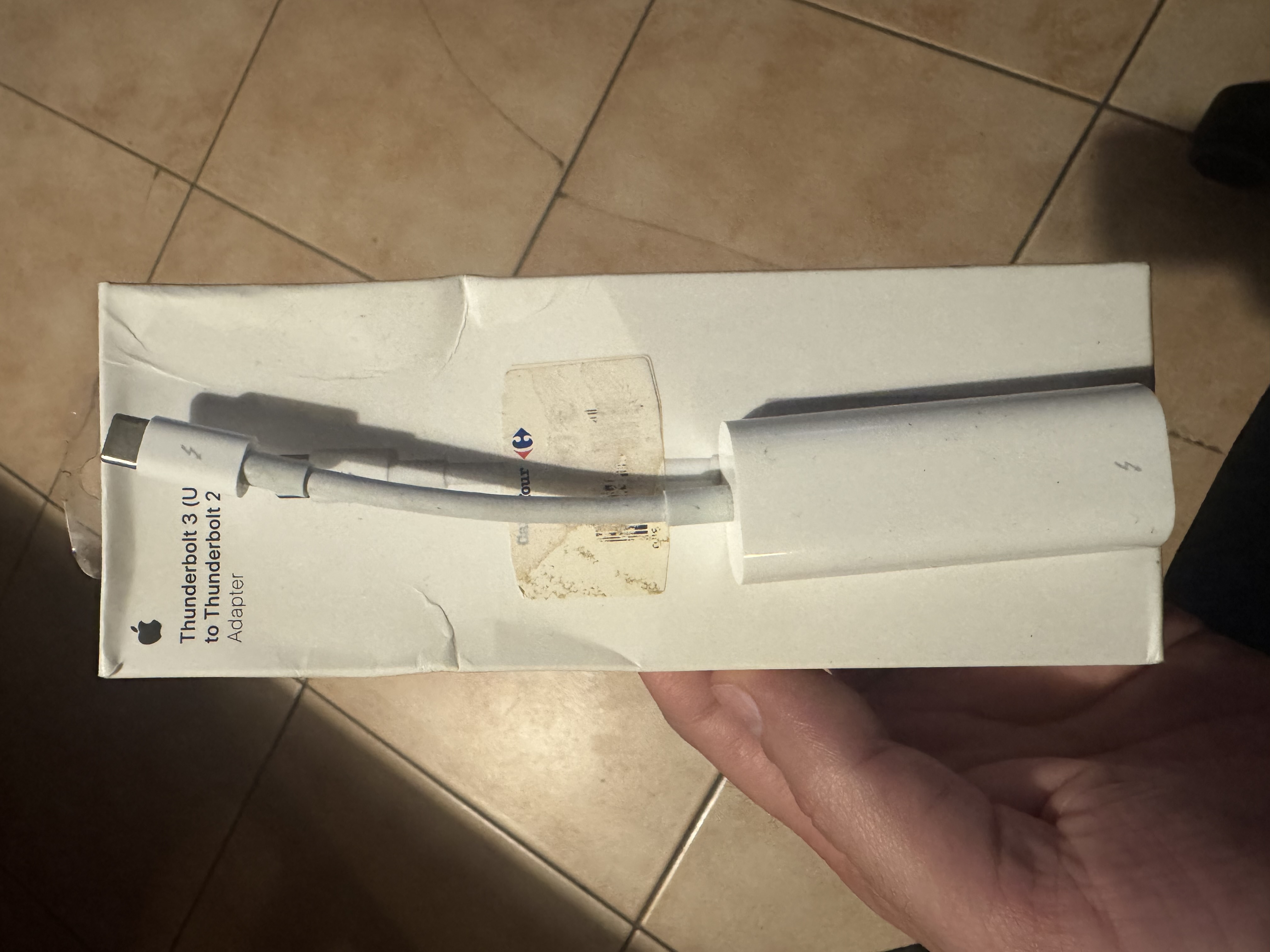 Adaptateur Apple Thunderbolt 3 (USB C ) vers Thunderbolt 2