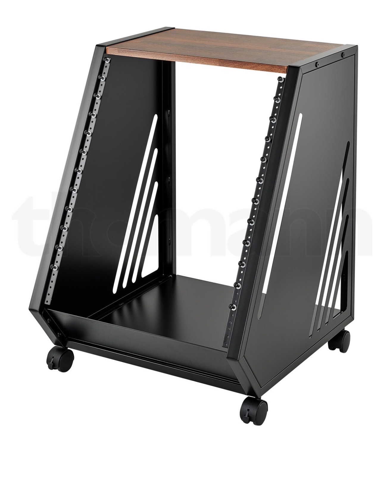 Vends Wavebone Fin Rackmount Case Wood