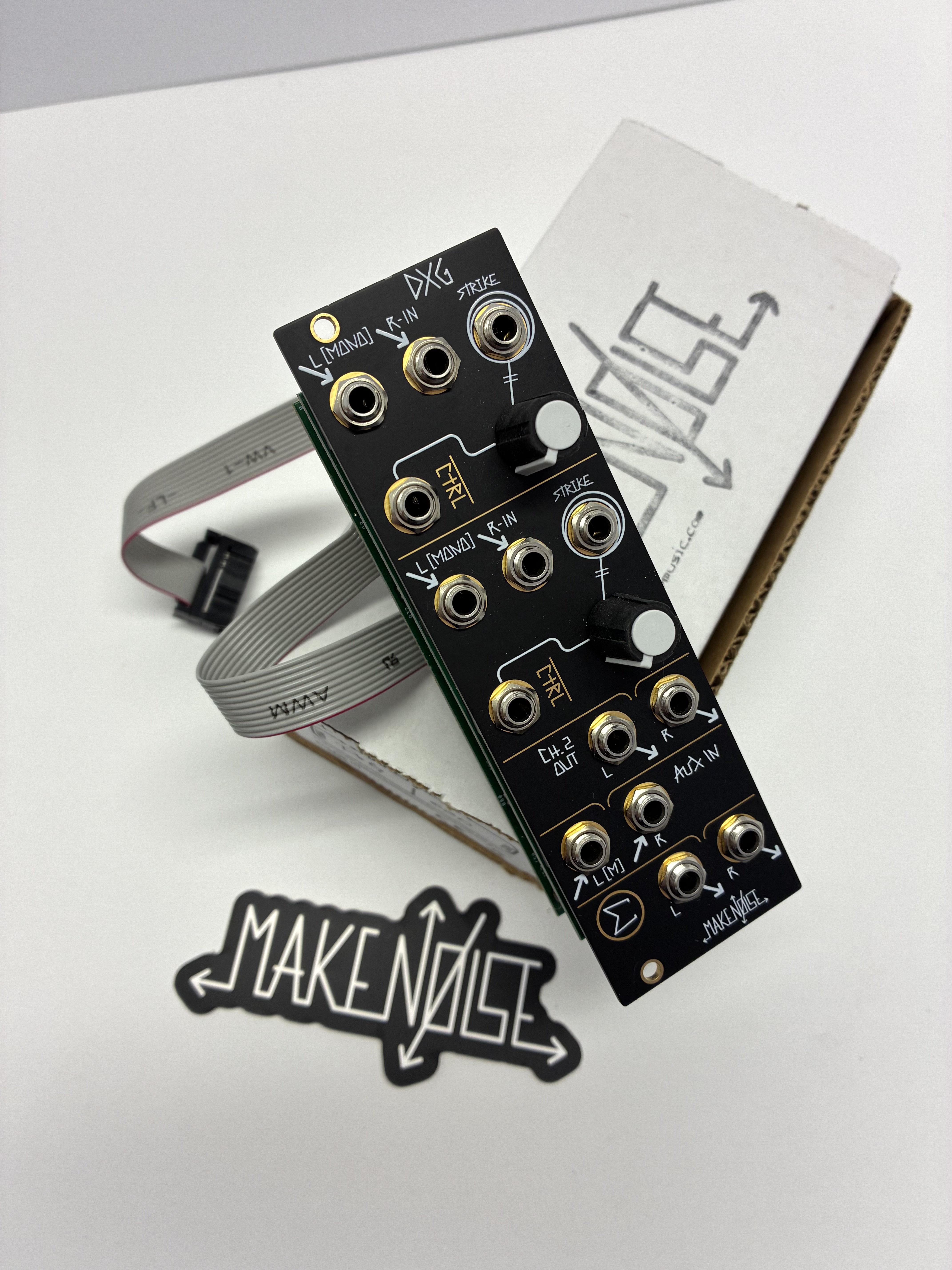 Eurorack Make Noise DXG comme neuf, complet avec boîte, nappe et vis - 1ère main, impeccable