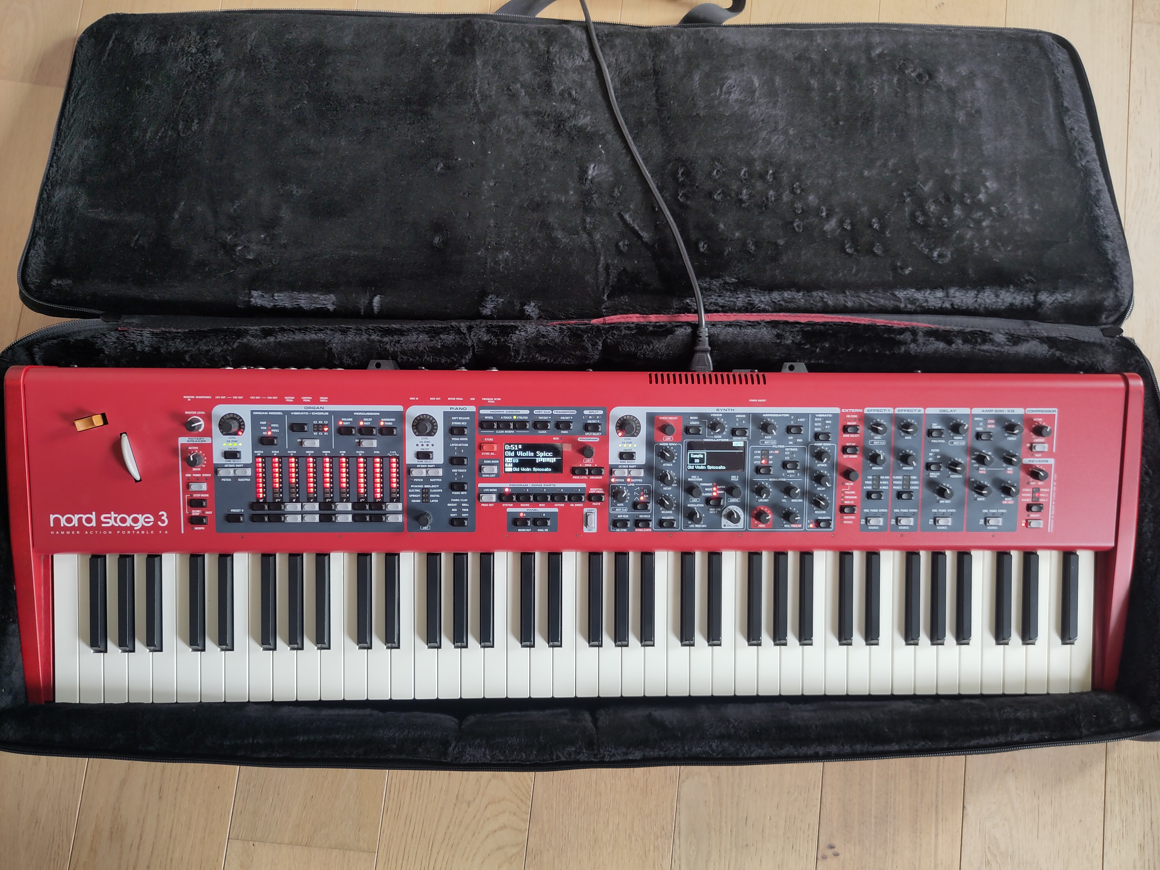 Vend Clavia Nord Stage 3 HP76