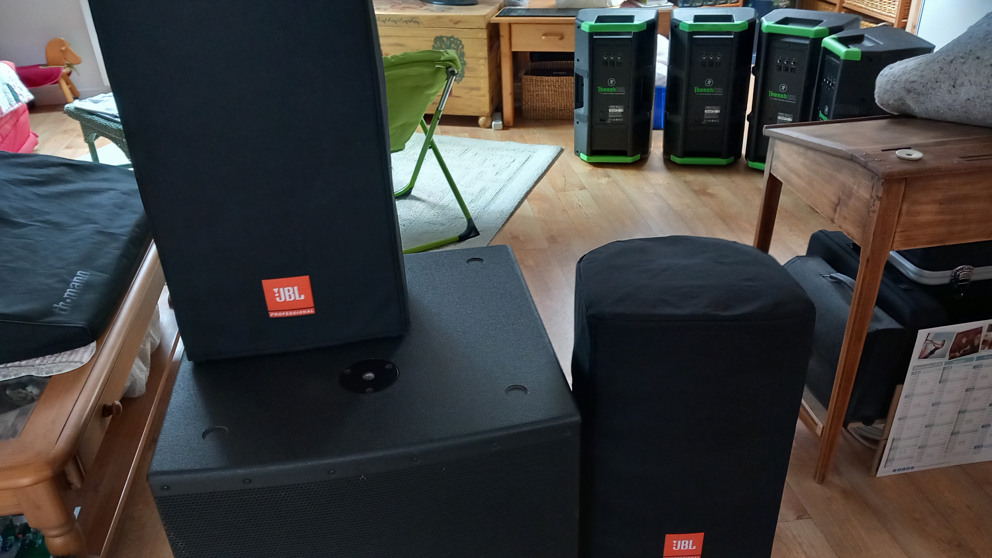 Vends ensemble de sonorisation Sub JBL EON618S + Satellites JBL EON612