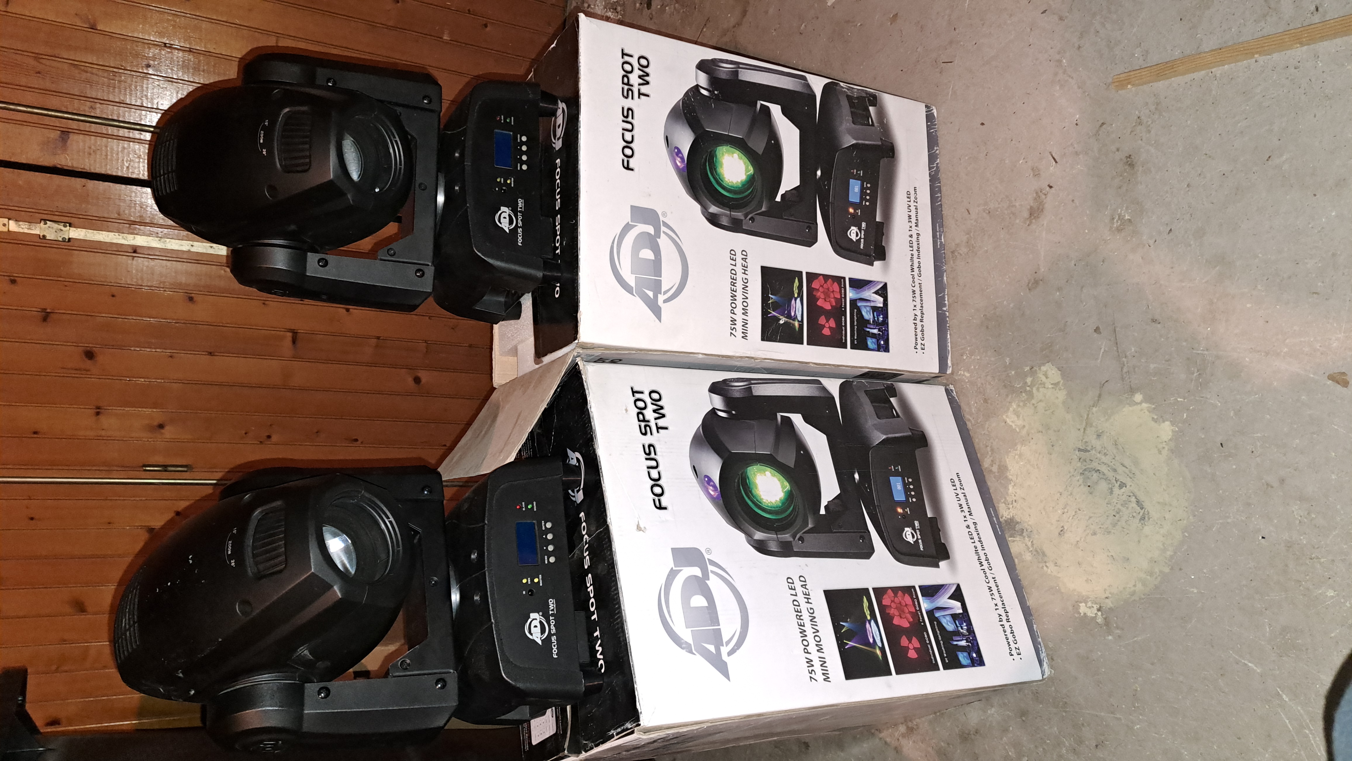 Vends paire de lyres spot ADJ Focus Spot Two