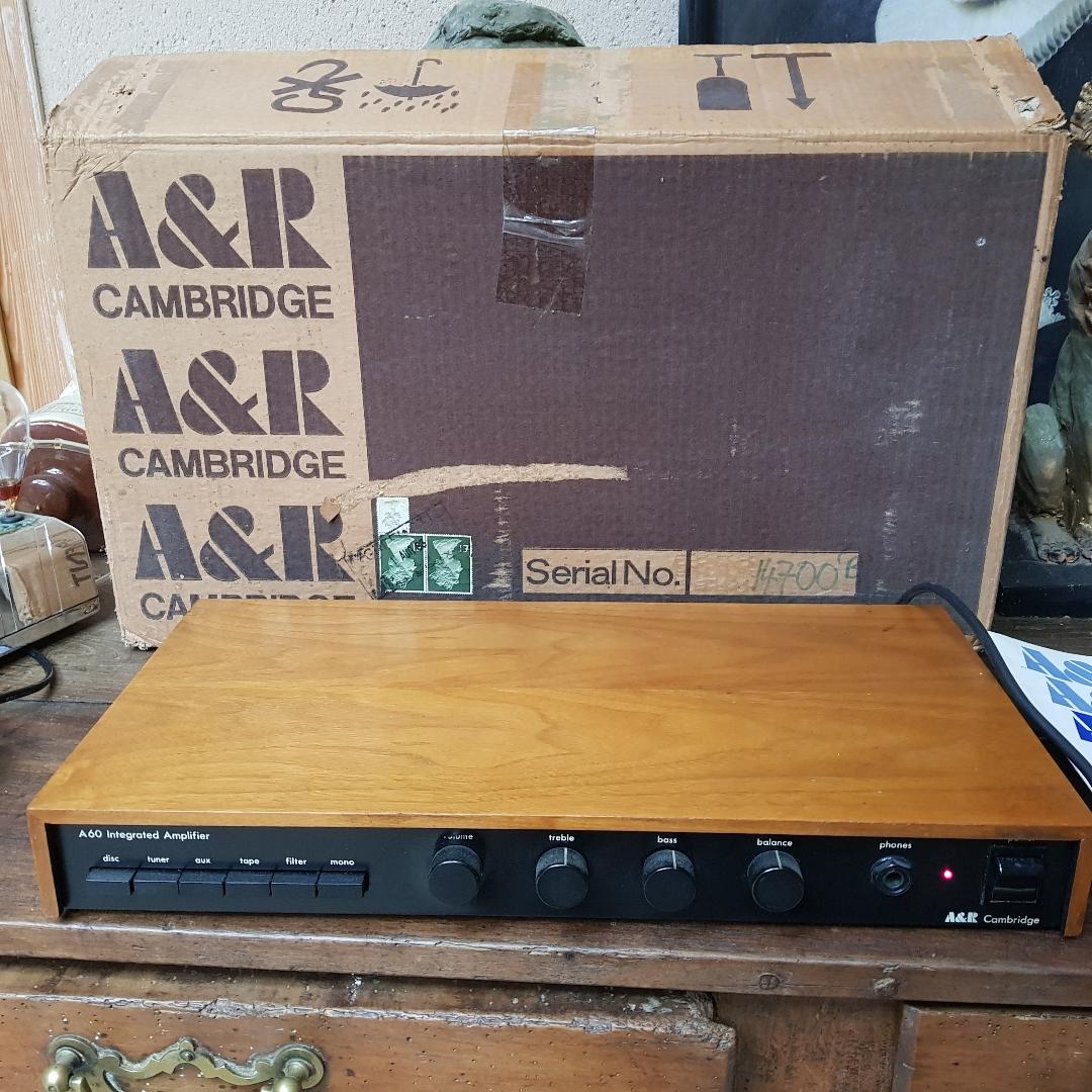 Vends ampli A&R Cambridge A60