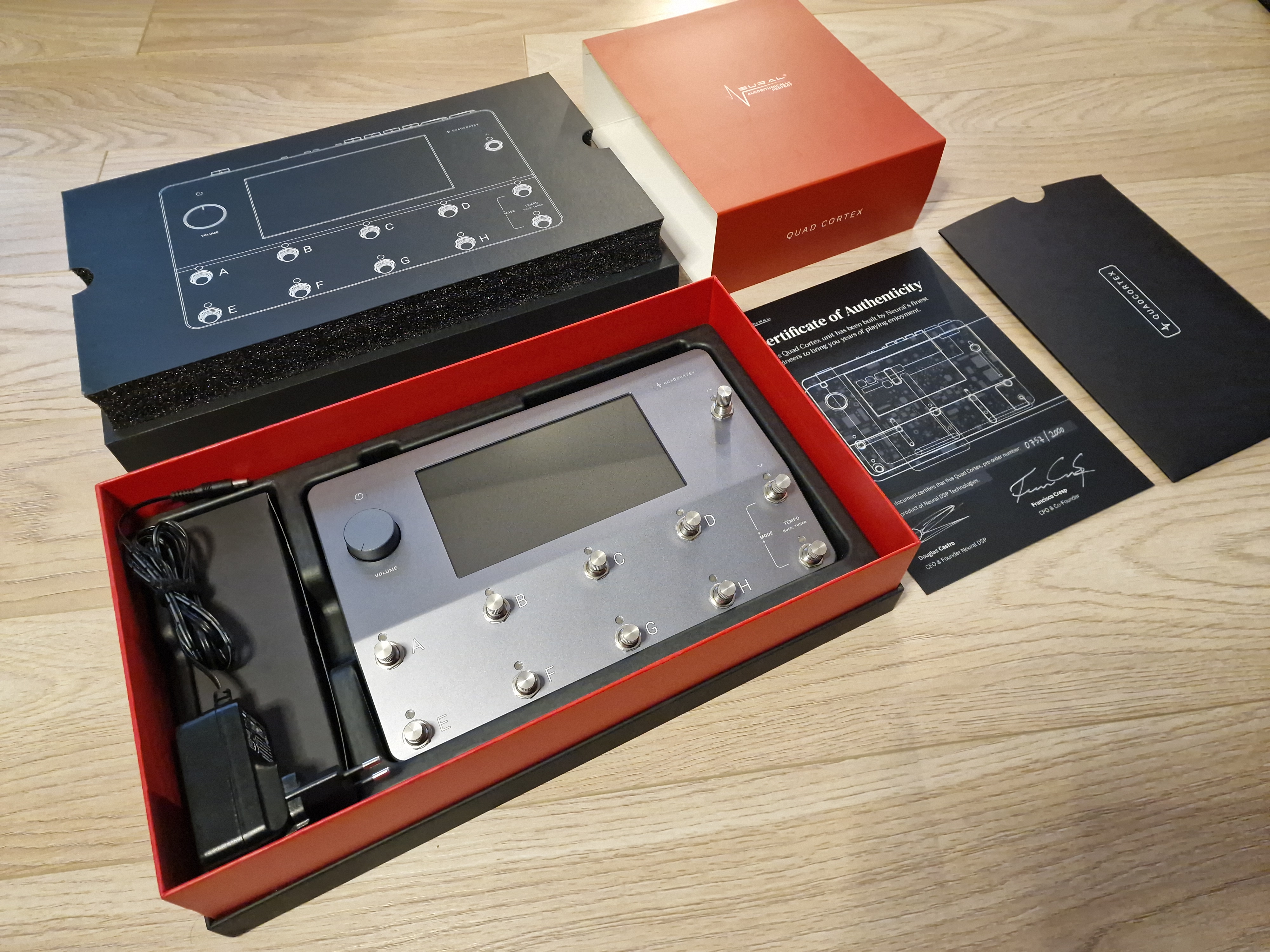 Vends Neural DSP Quad Cortex (neuf)