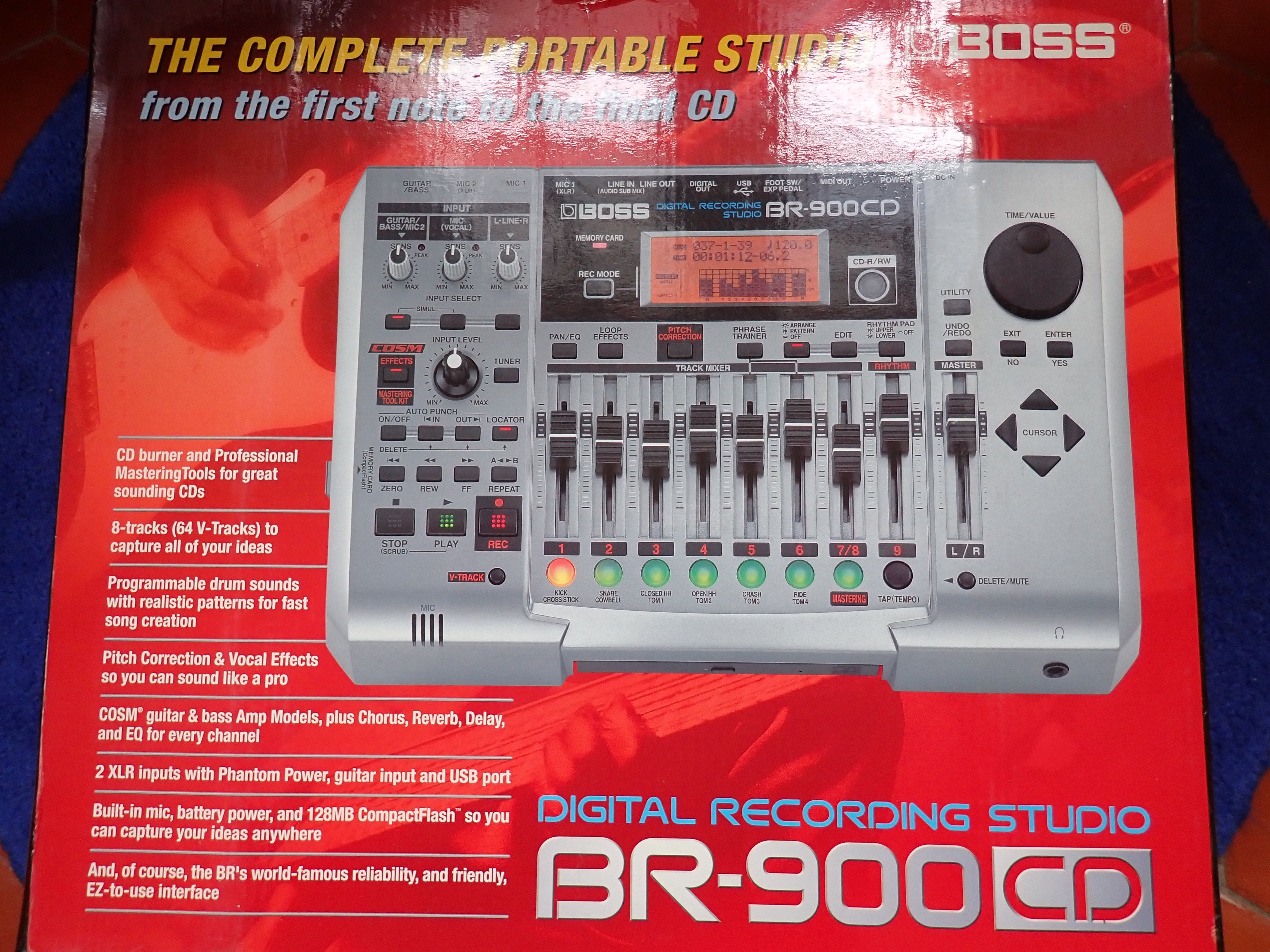 Vends Studio Portable Boss BR-900 CD