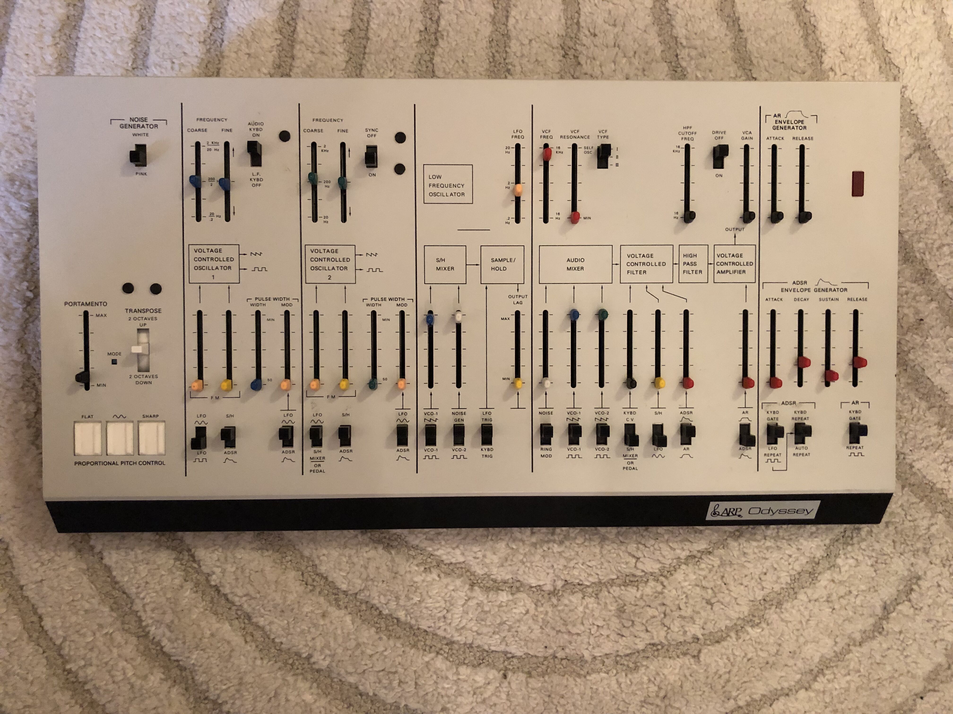 Vends ARP Odyssey Module ( white ) - Très bon état 