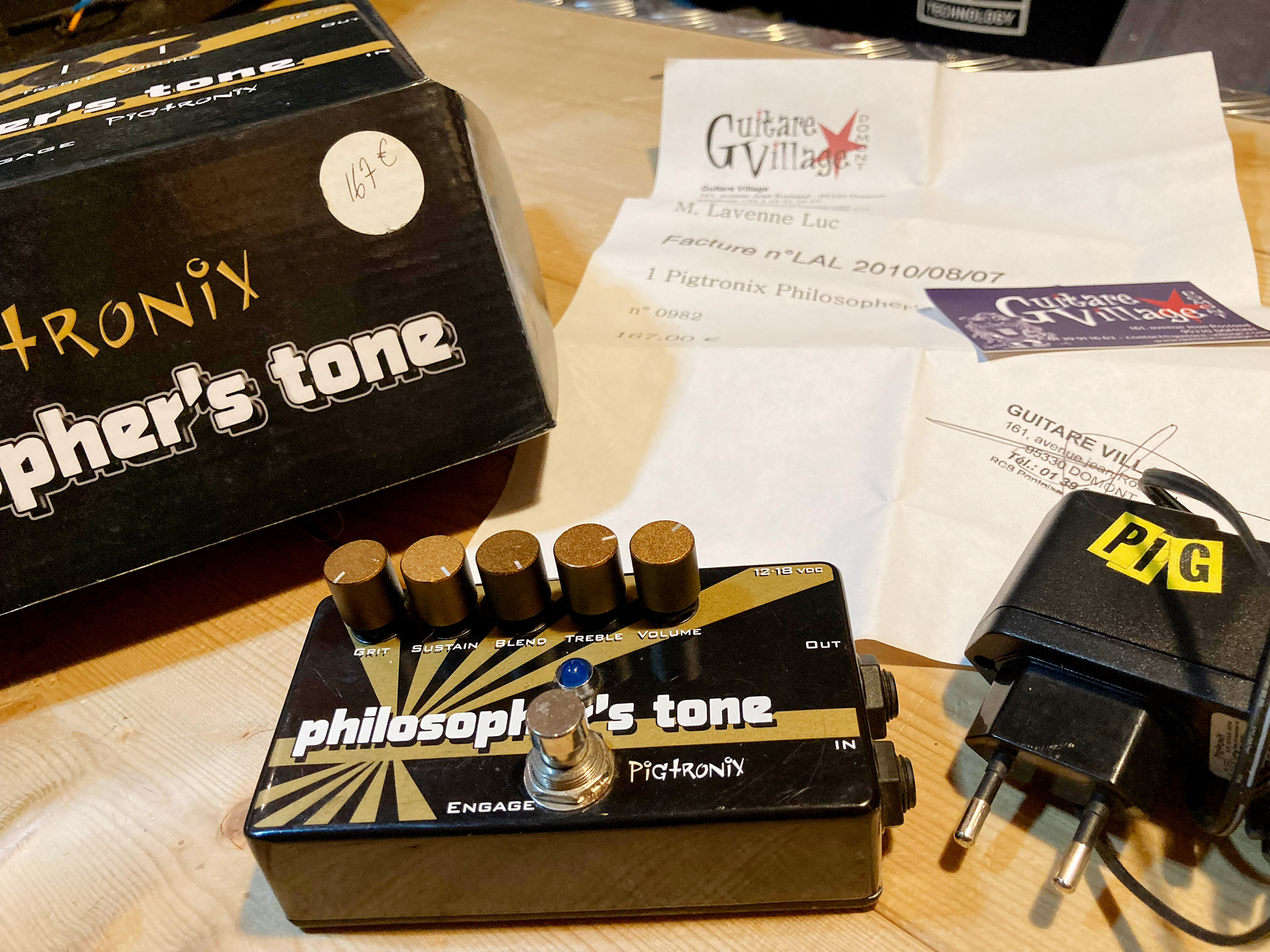 Pédale compresseur Pigtronix Philosopher's Tone