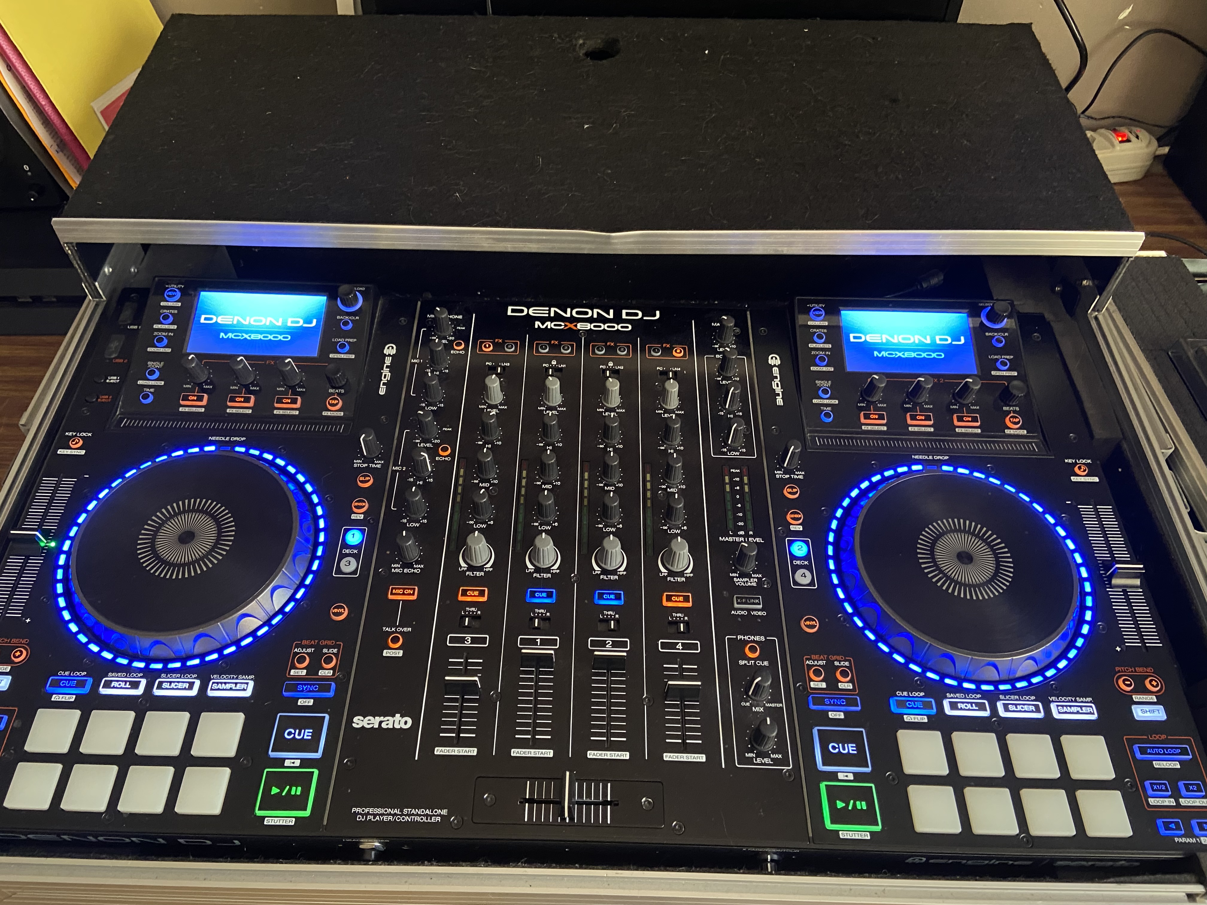 Mcx8000 avec fly caisse