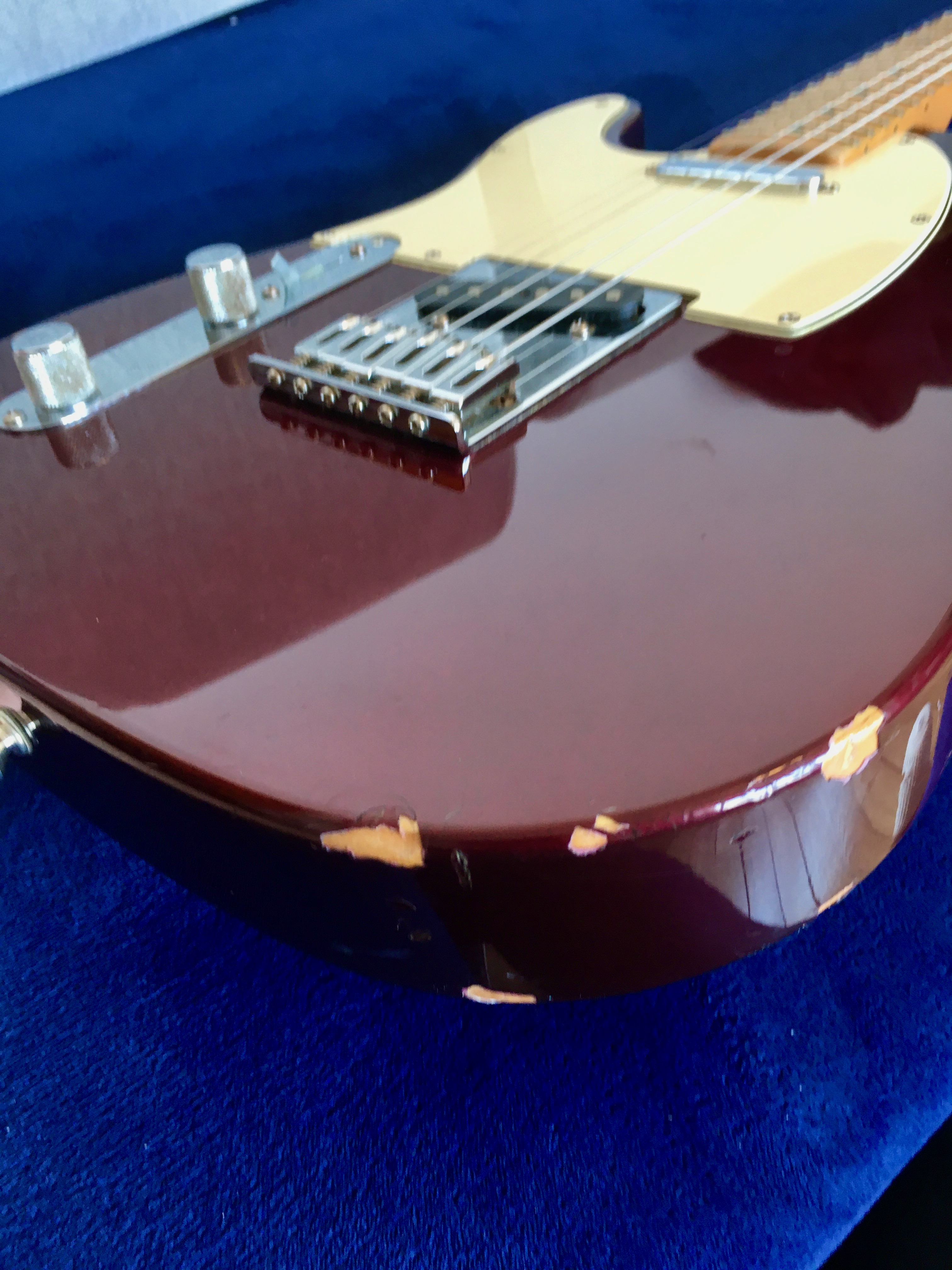 Vends FENDER TELECASTER Mexicaine Gaucher