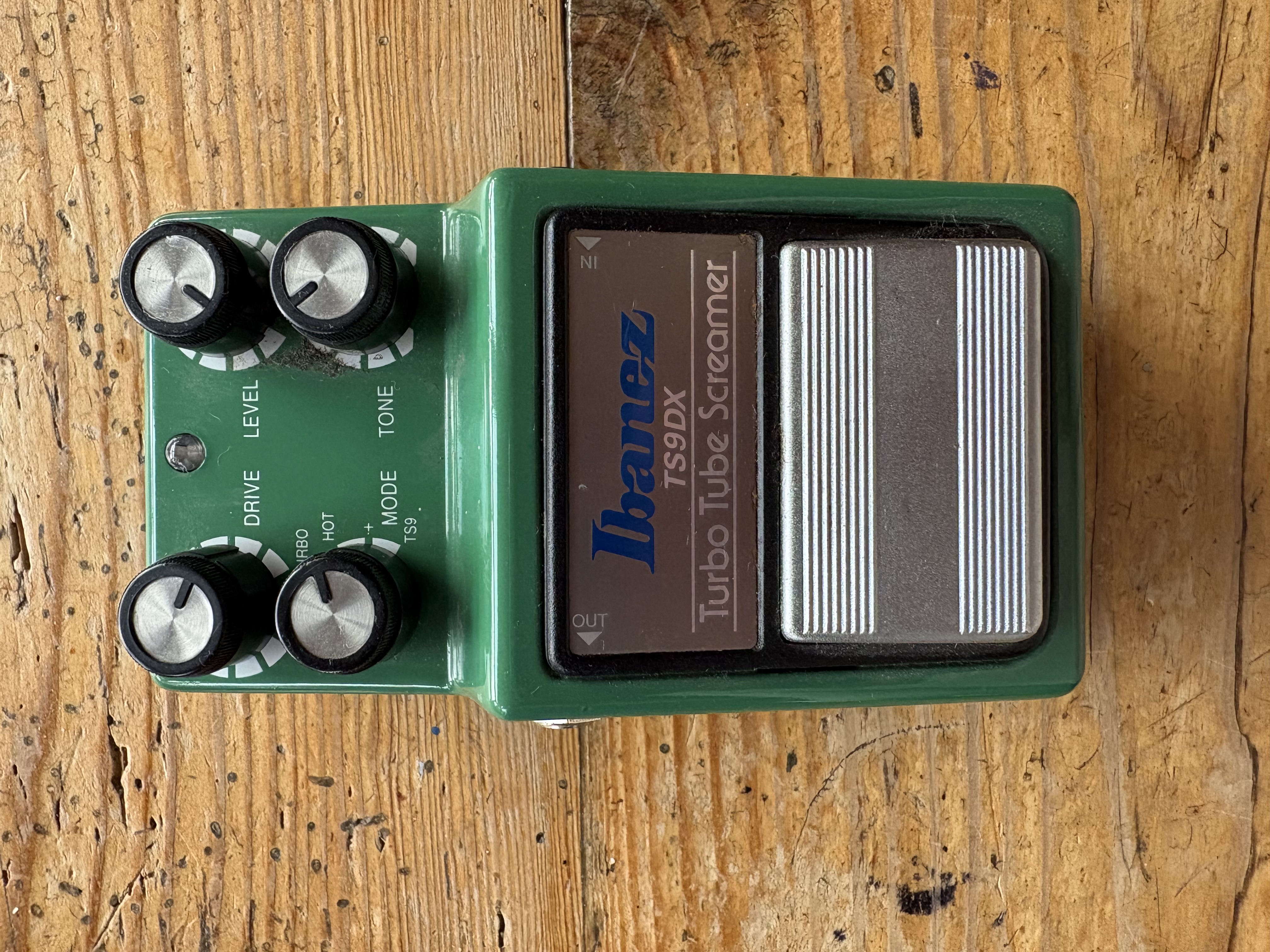 Pedal guitarra ibanez ts9dx turbo tube screamer