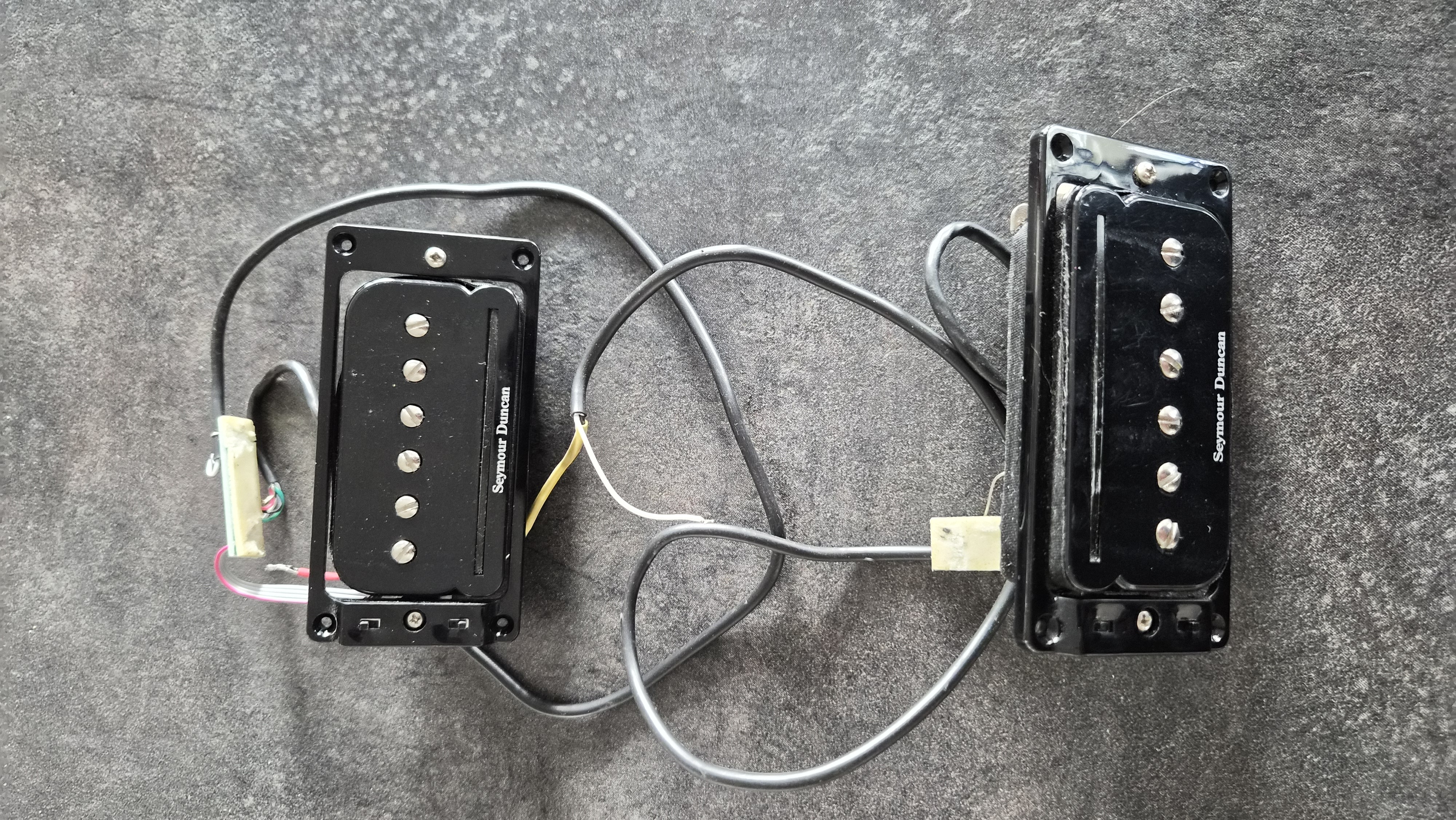 Seymour Duncan P-rails avec Triple Shot mounting RIng