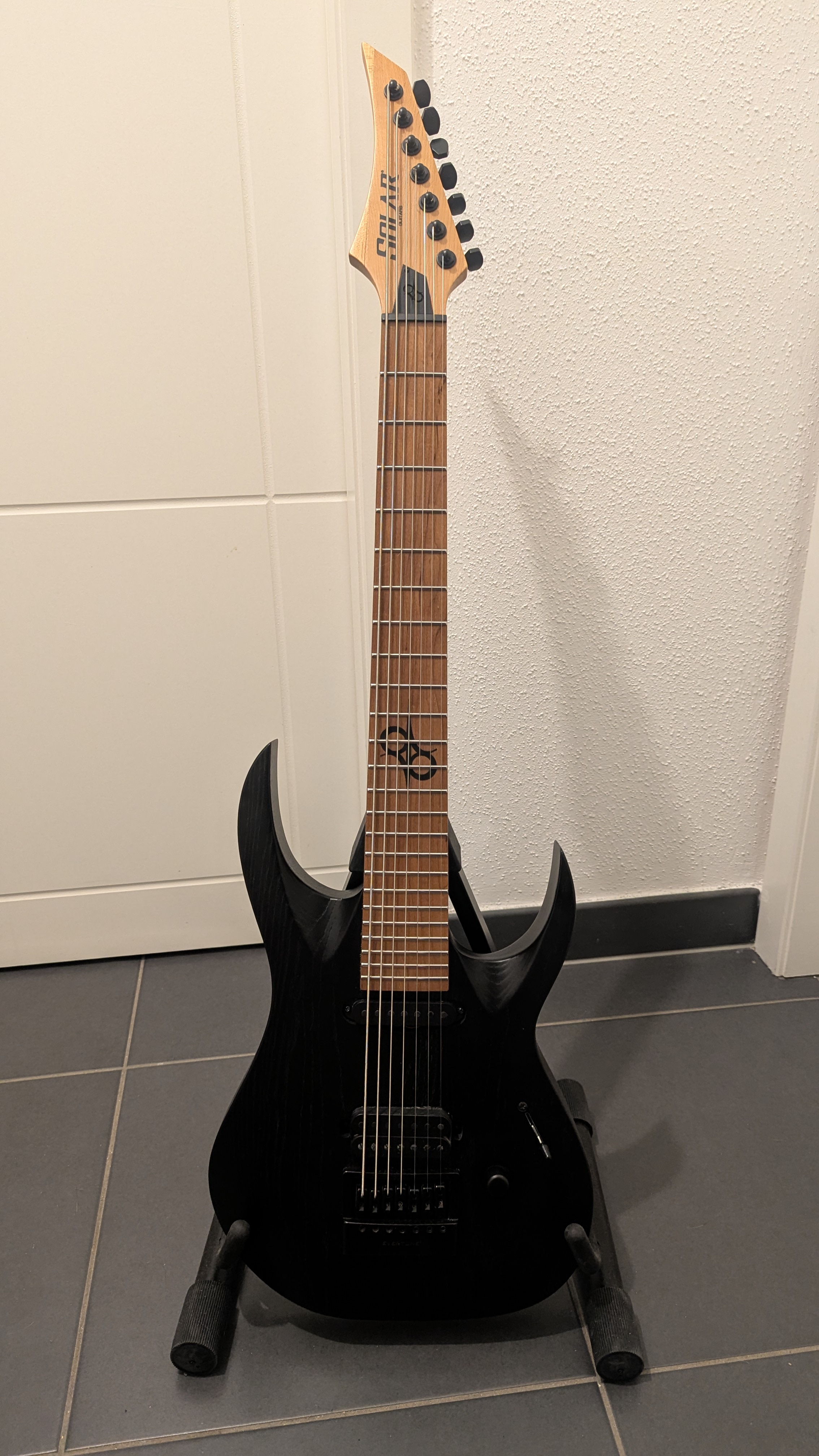 Vends Guitare électrique 7 cordes Solar AB1.7 Artist Ltd BOP