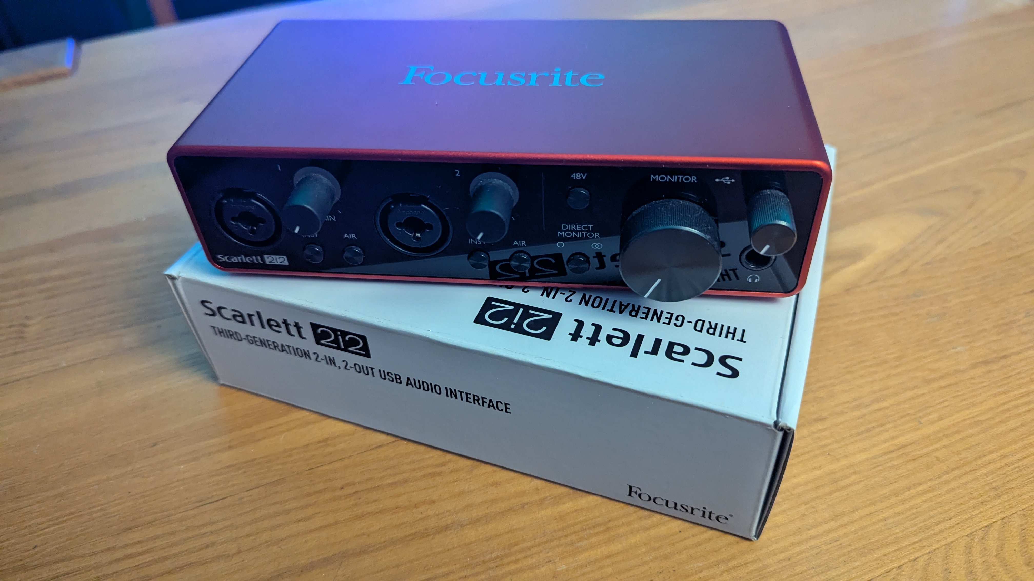 Vends Focusrite Scarlett 2i2