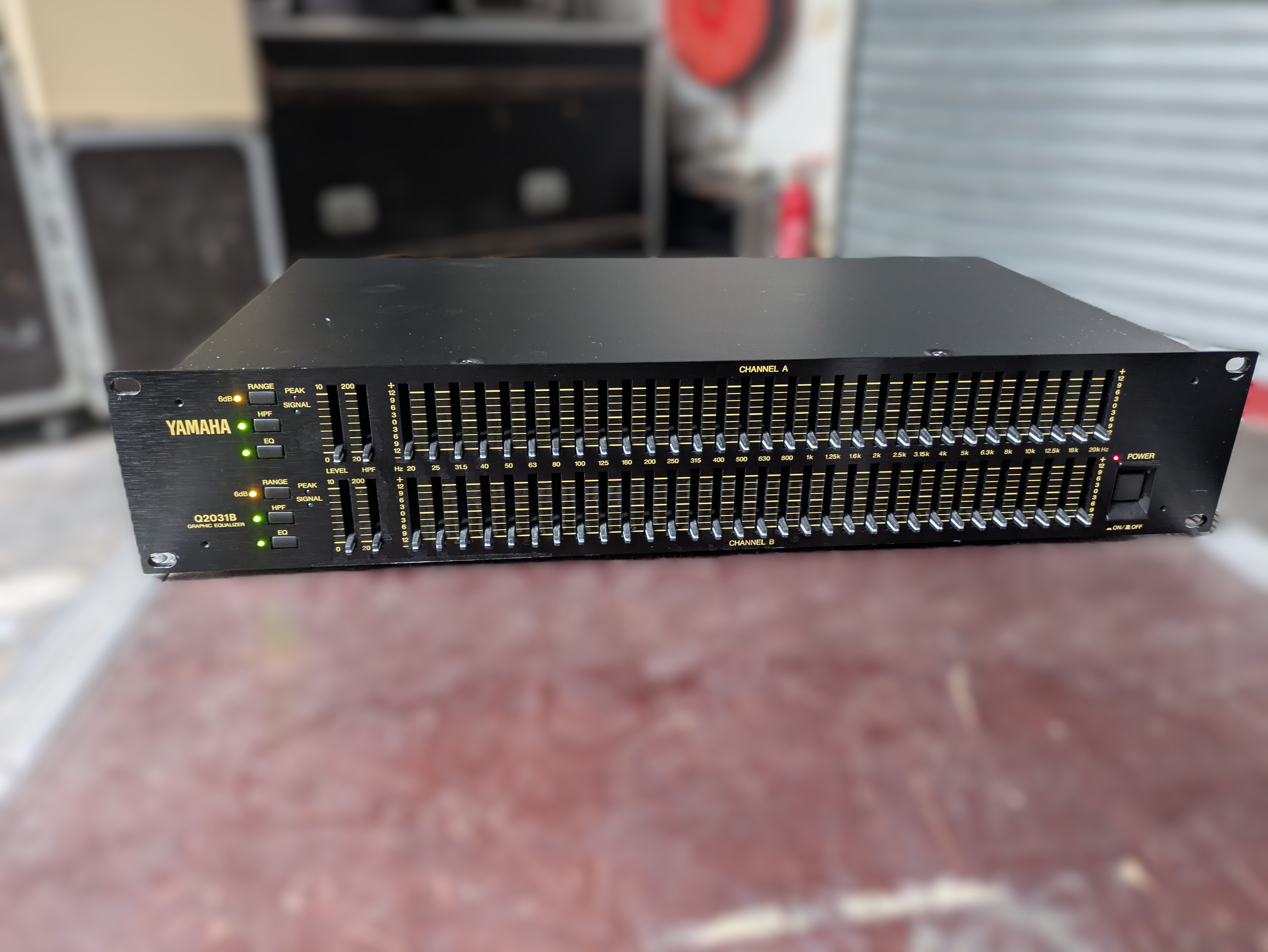 Vends EQ Yamaha Q2031B stéréo 31 bandes