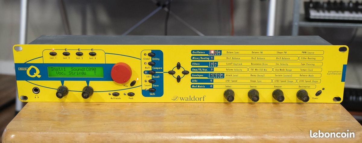 Vend Waldorf MicroQ - Super état -