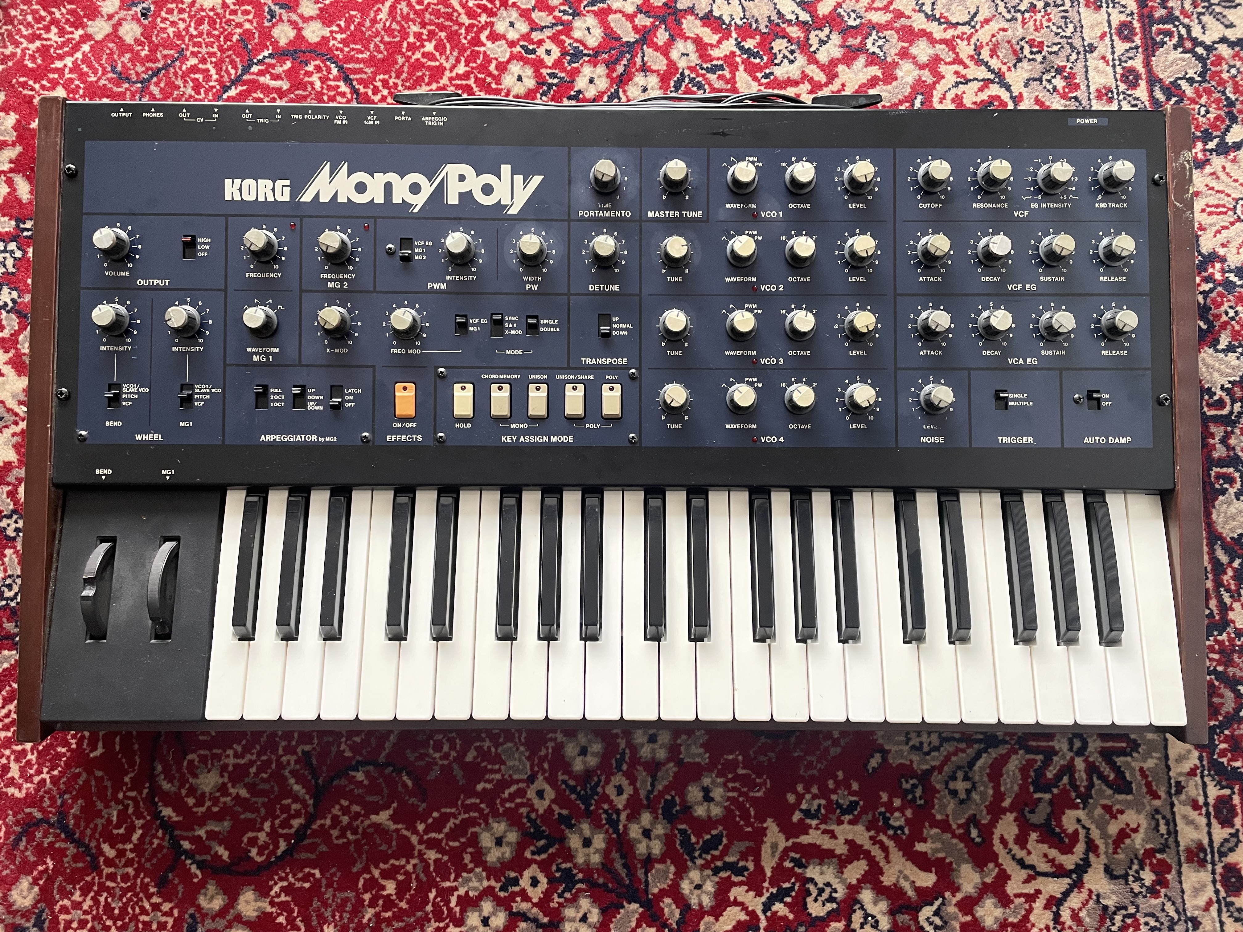 Korg Mono/Poly (révision complète Janvier 2026)