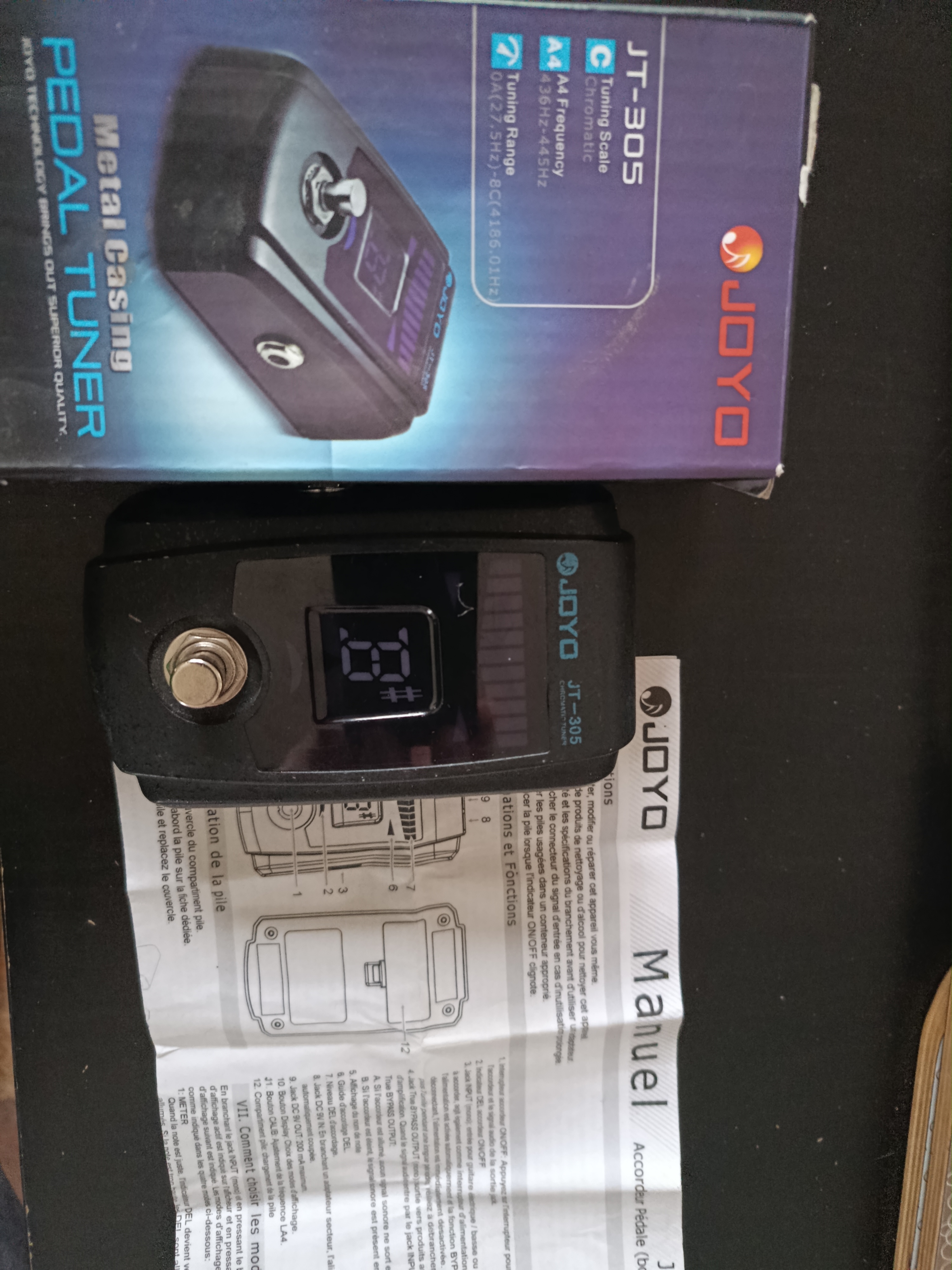 Vends pédale d'accordage JOYO