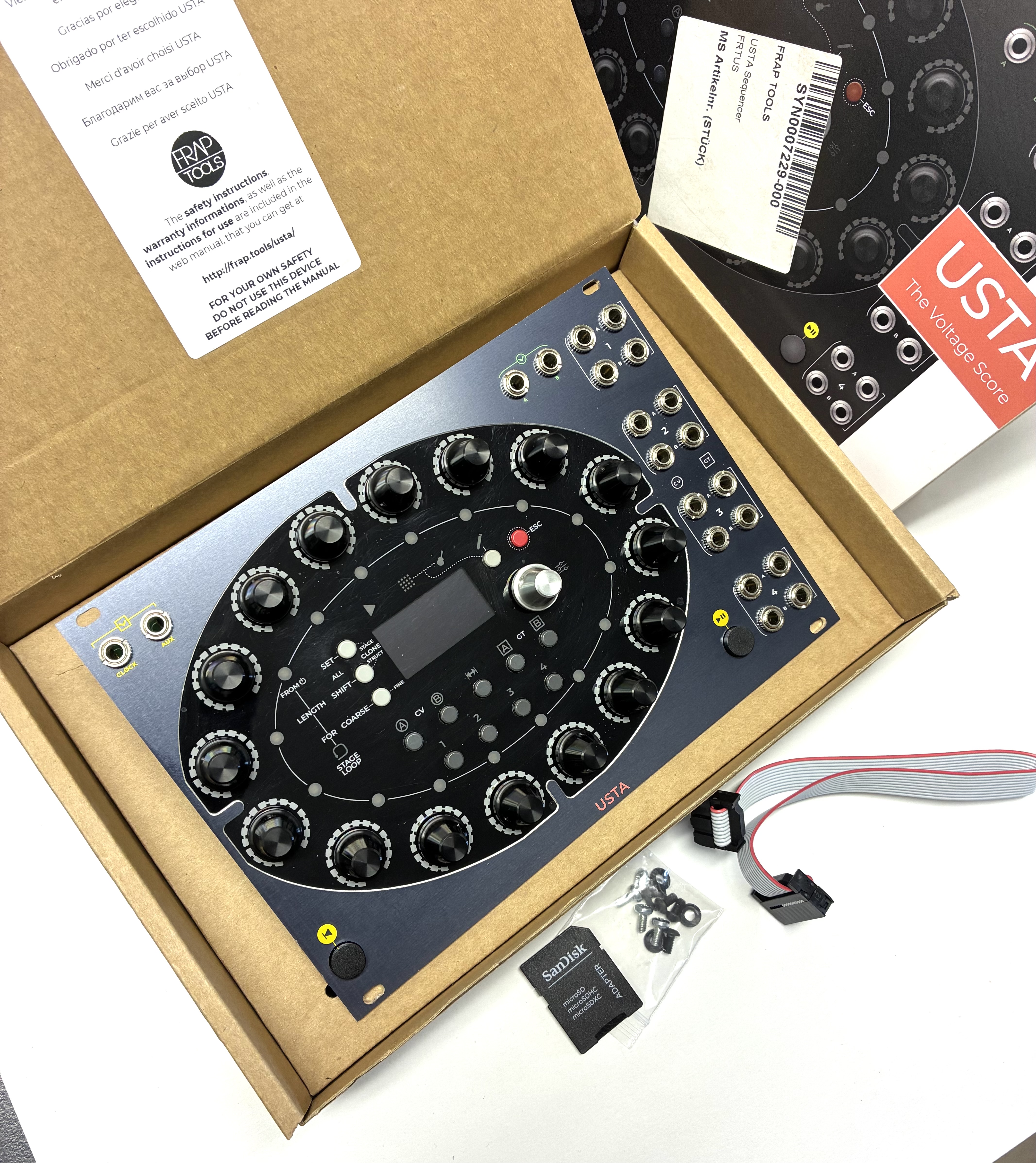 VENDS Frap Tools USTA parfait état, complet, très peu utilisé... (et beaucoup d'autres modules)