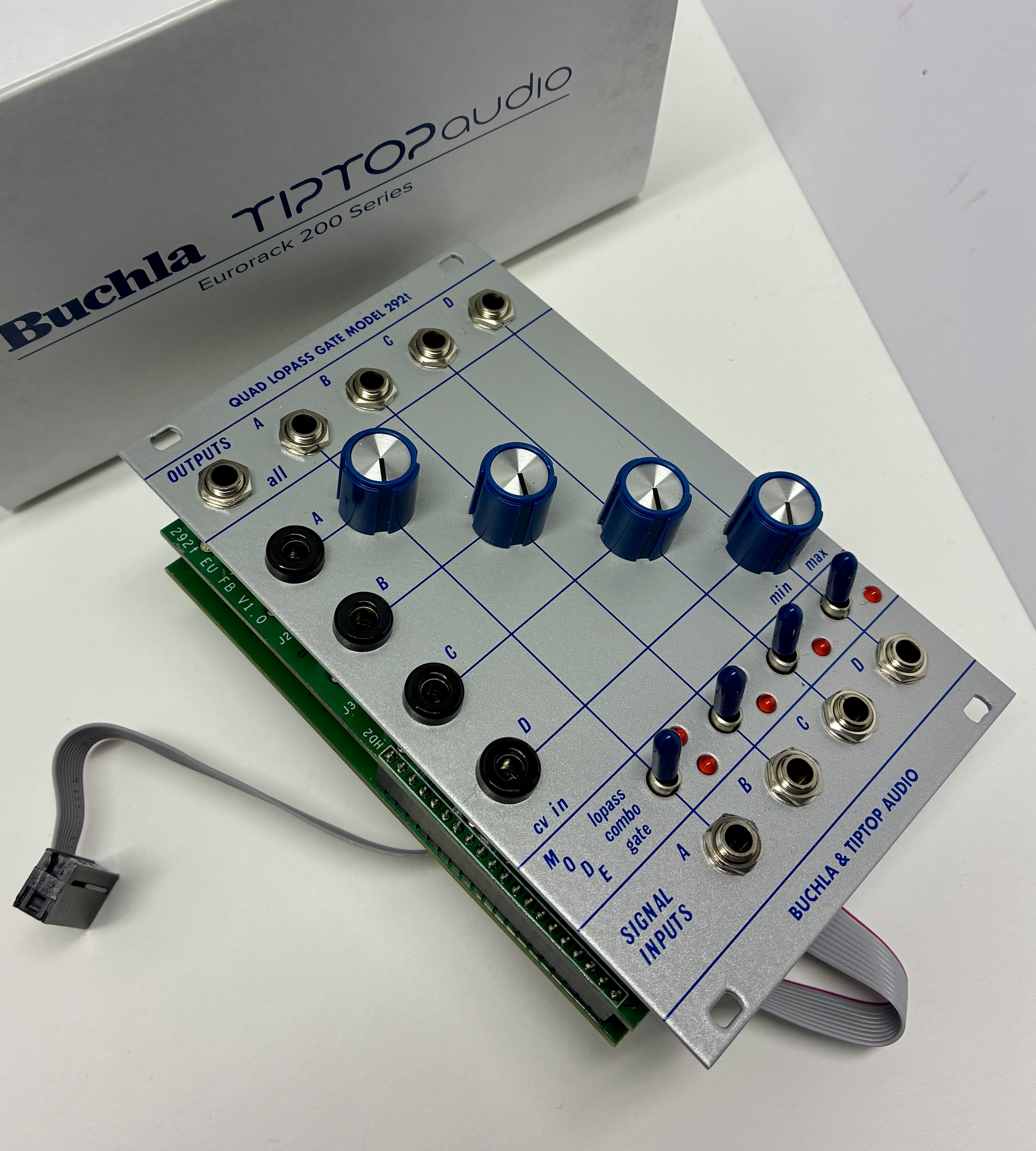 VENDS TipTop Audio Buchla 292t Quad Lopass Gate 100% neuf, complet, facture du 4.1.26
