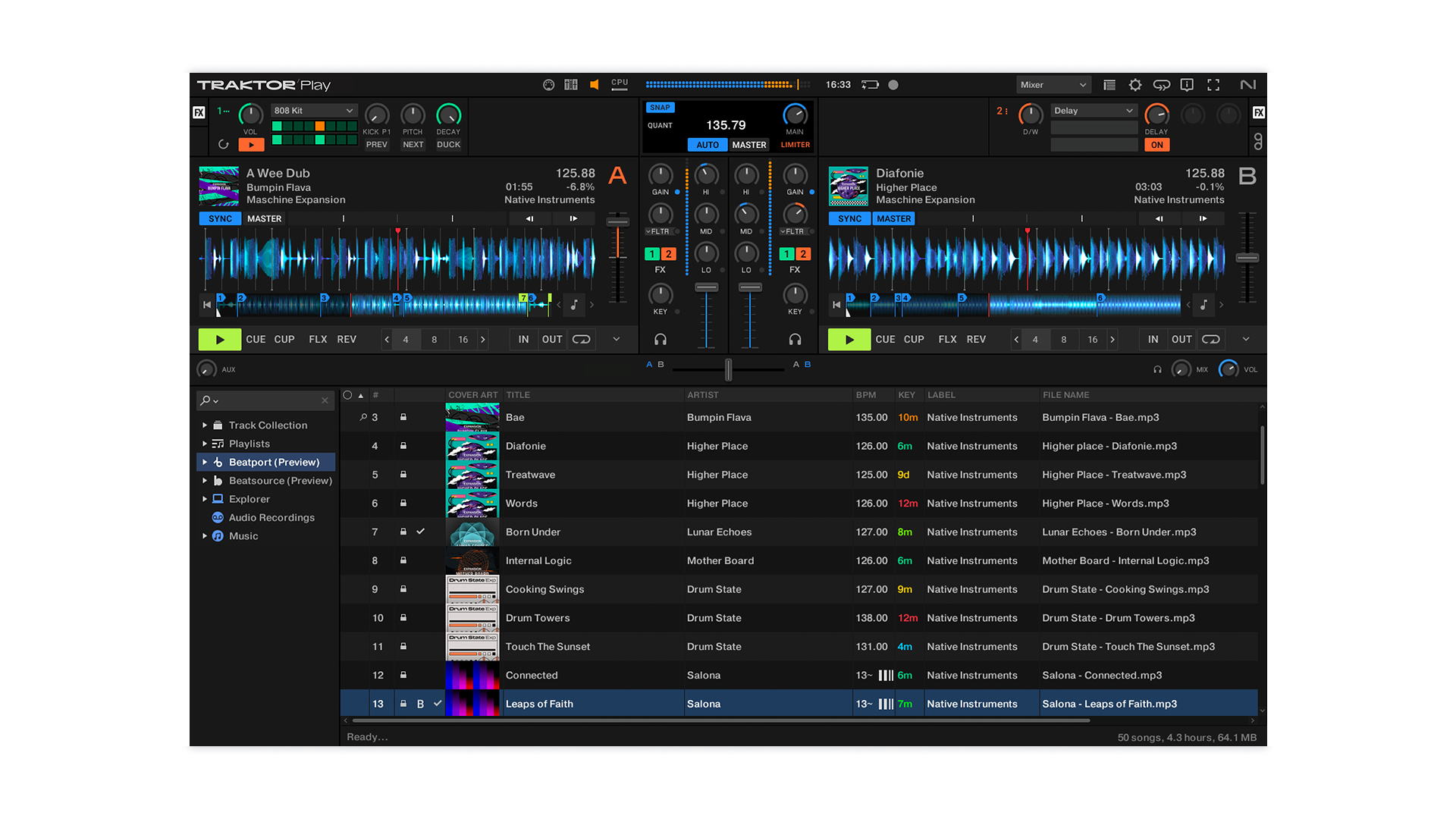 TRAKTOR GUI