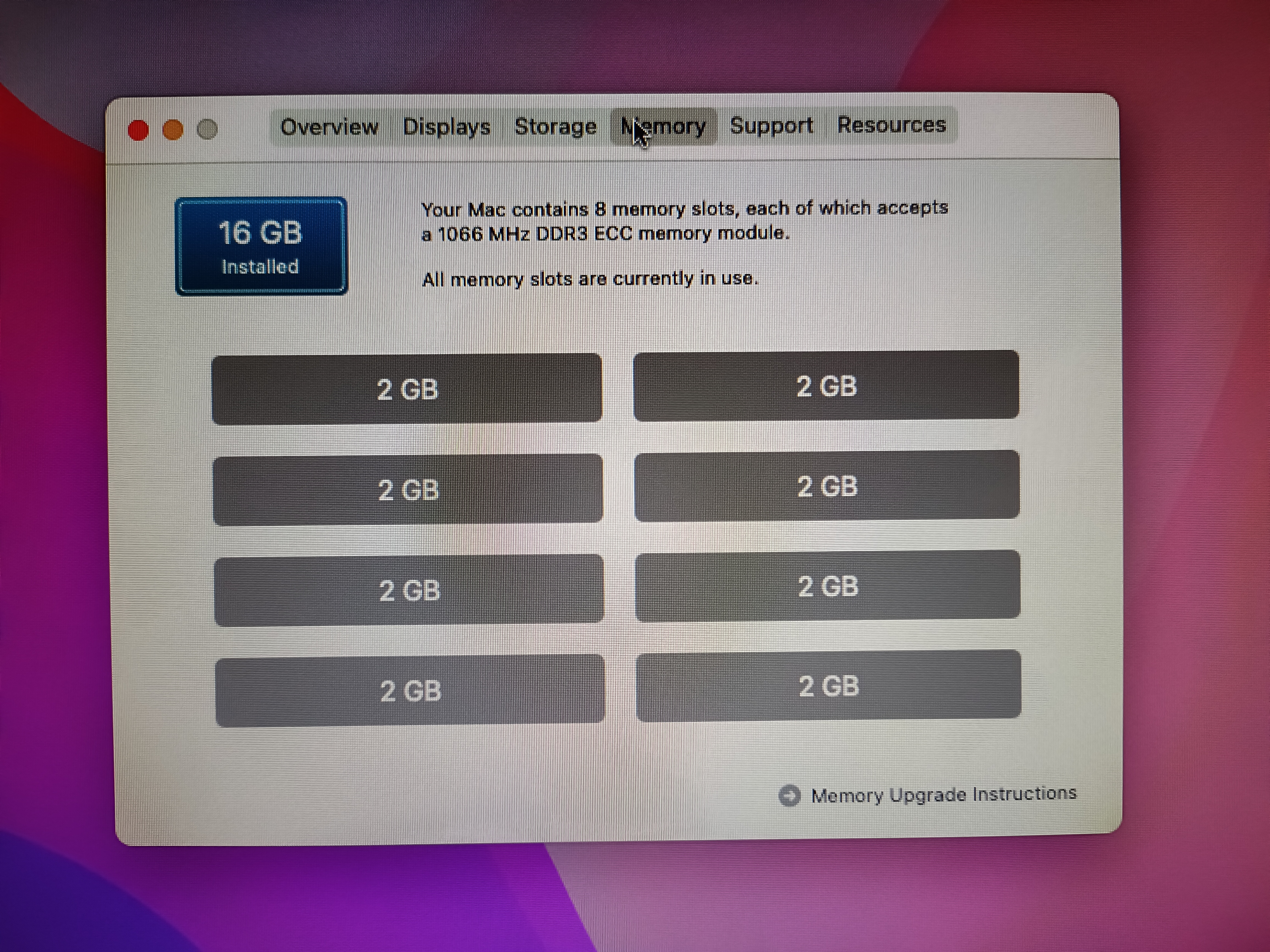 Mac 5.1 RAM