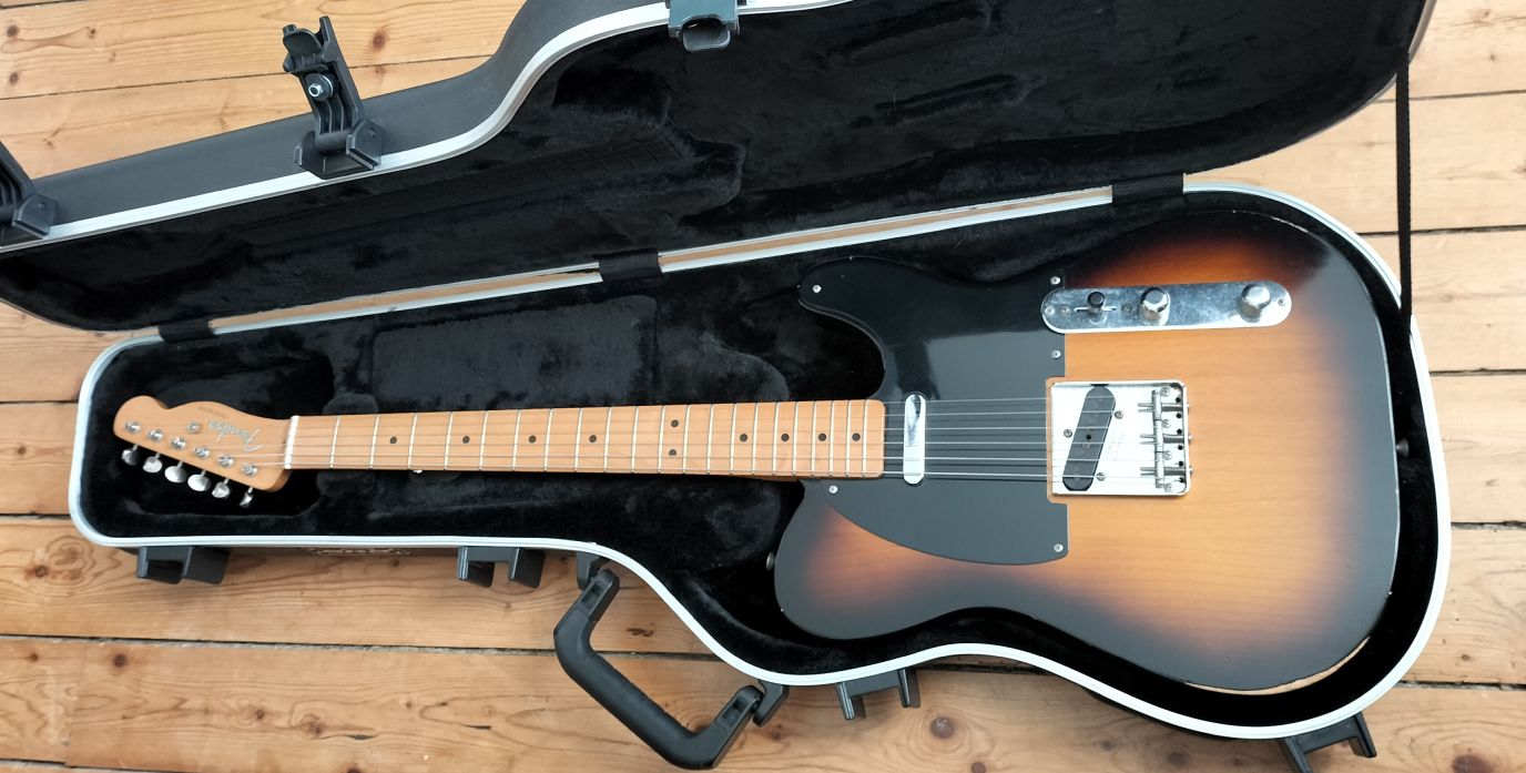 Vends Fender Telecaster Road Worn '50s avec étui