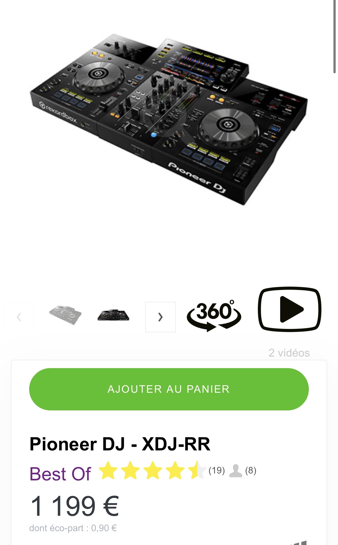 Pioneer xdj RR
