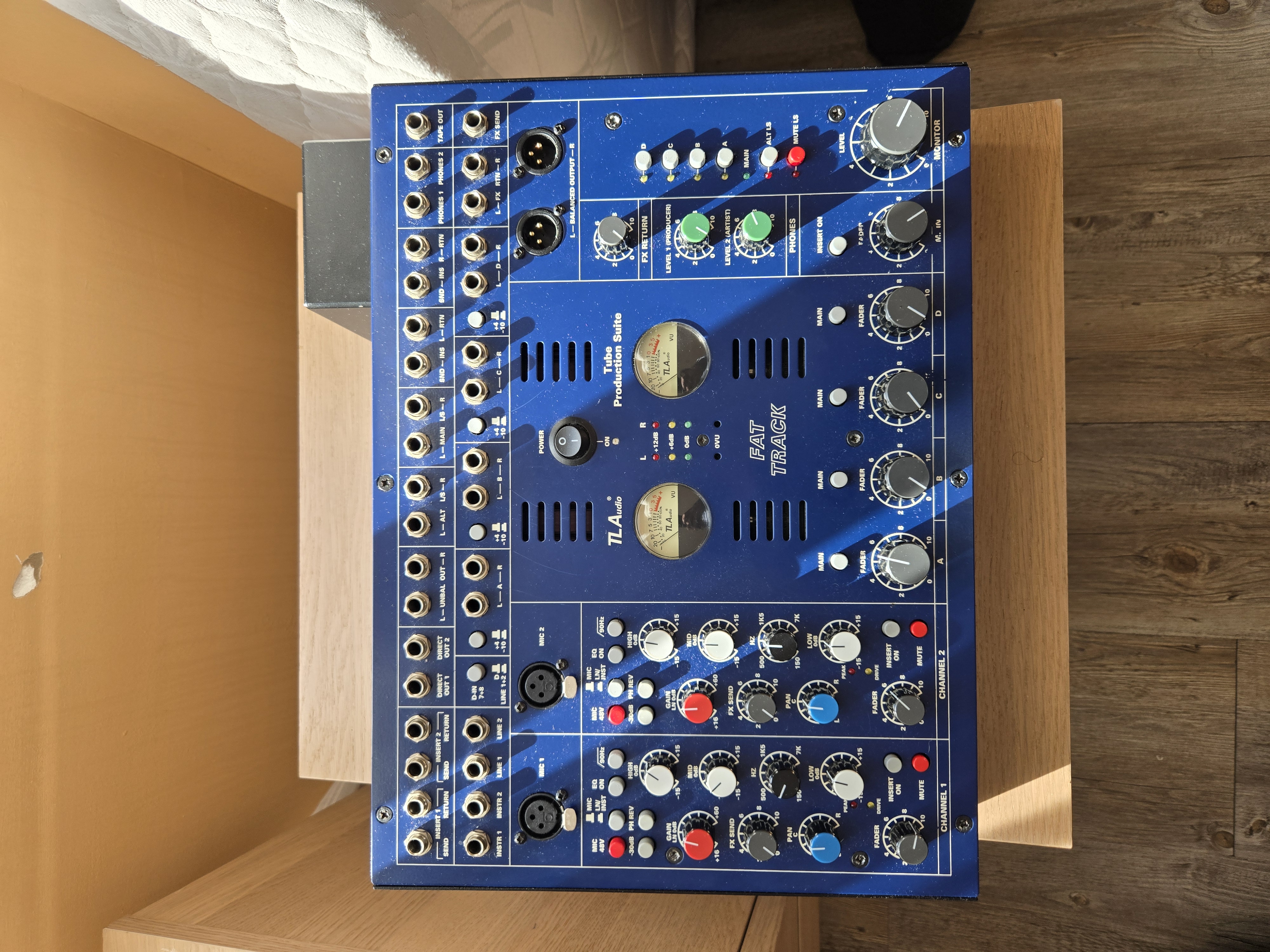 TL Audio Fat Track – Channel Strip / Préampli à lampes – Parfait état