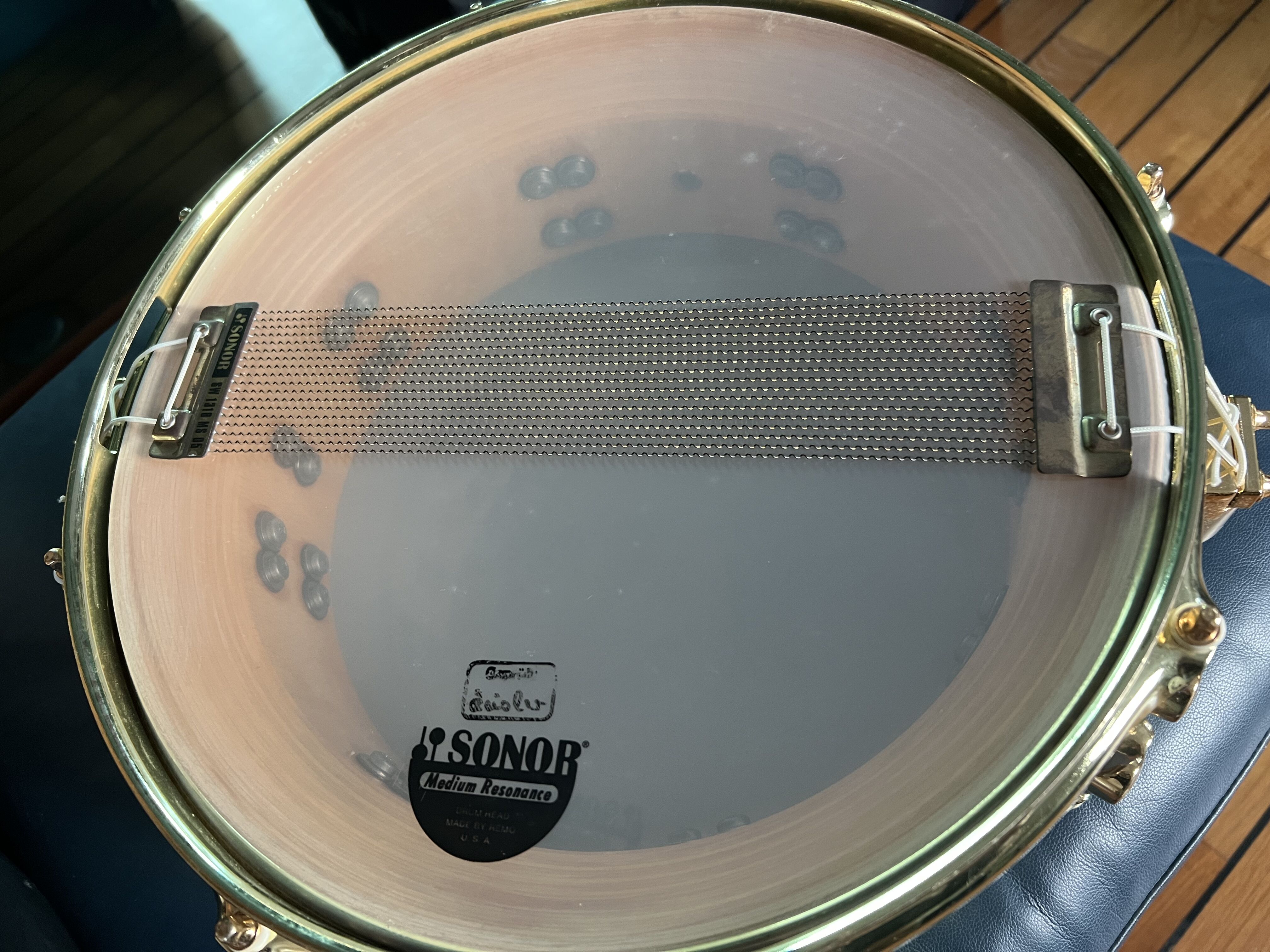 Snare Sonor Artist serie dessous