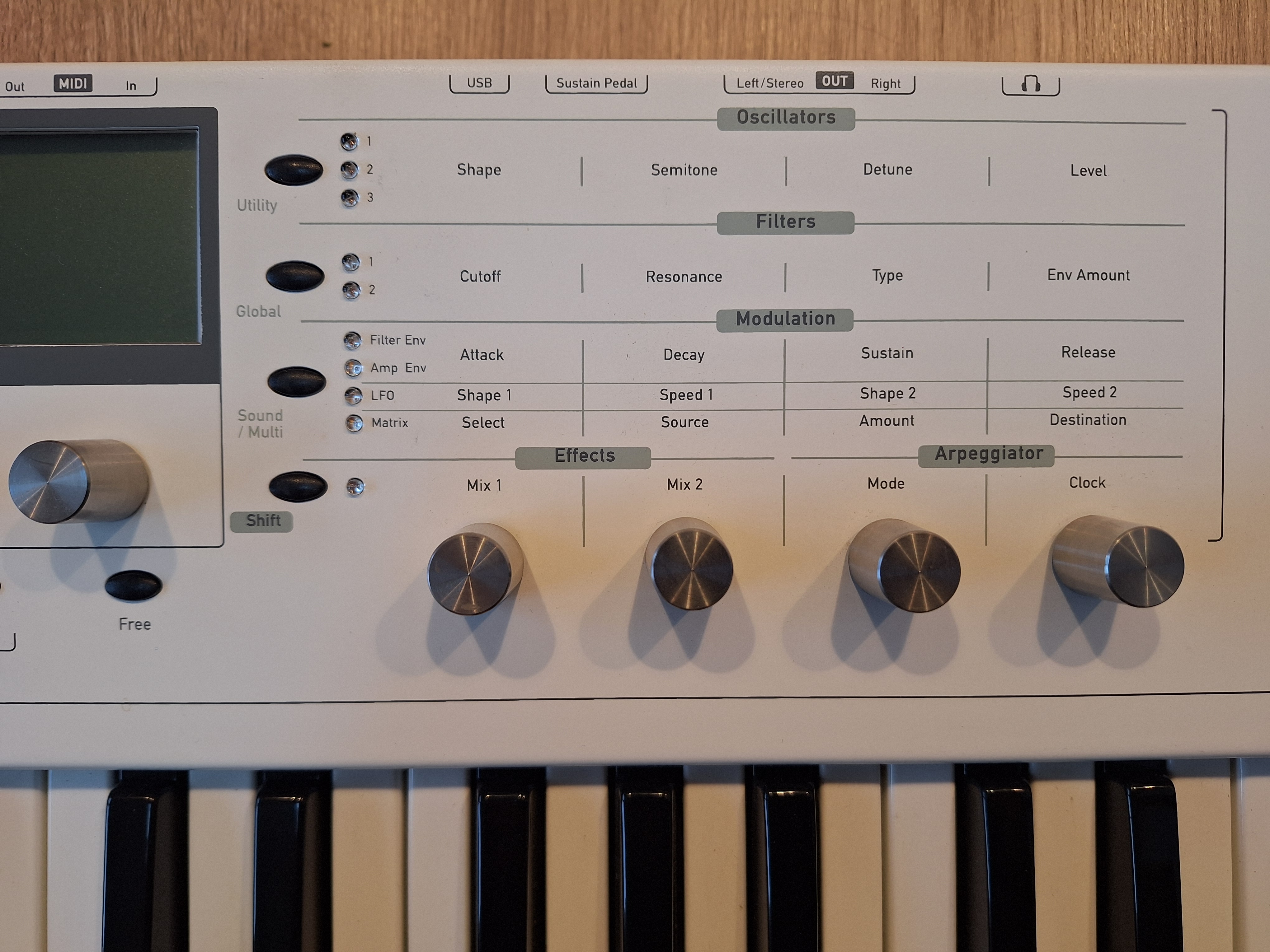 Waldorf Blofeld Keyboard (2769)