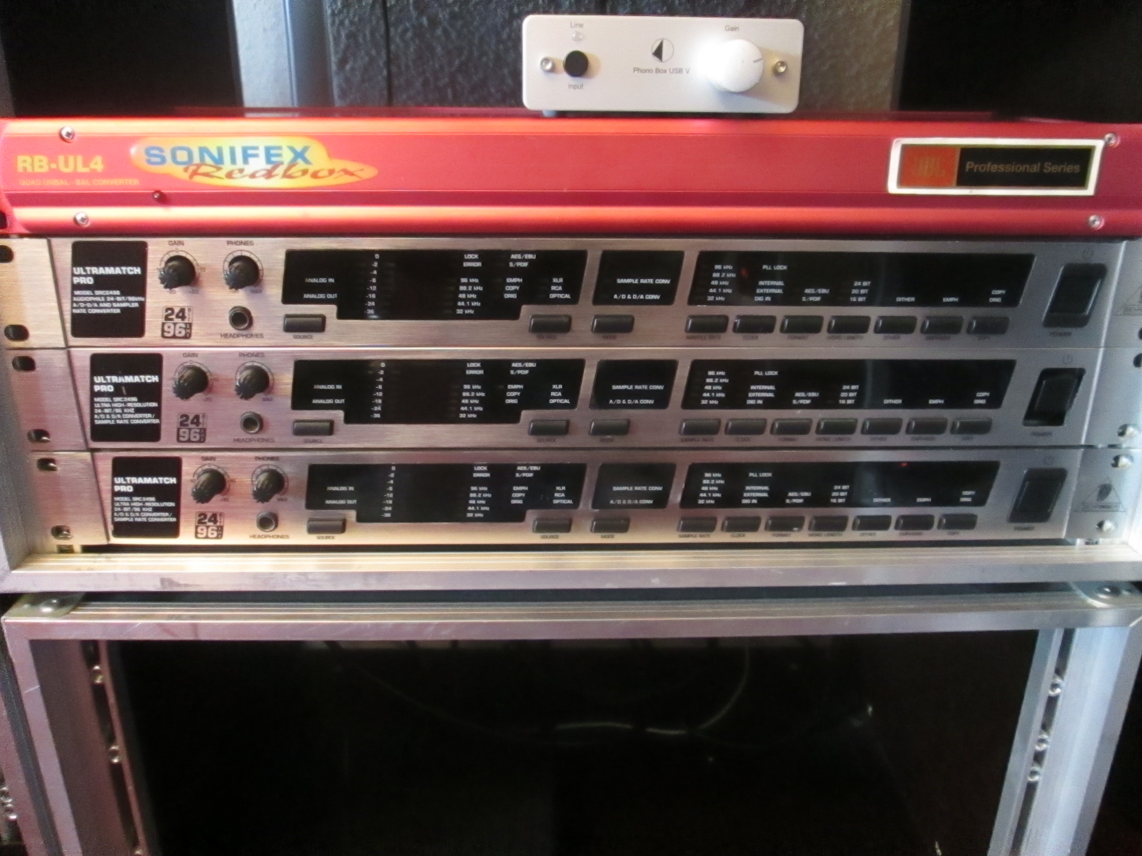 Behringer SRC 2496 convertisseur lot de 3 exemplaires