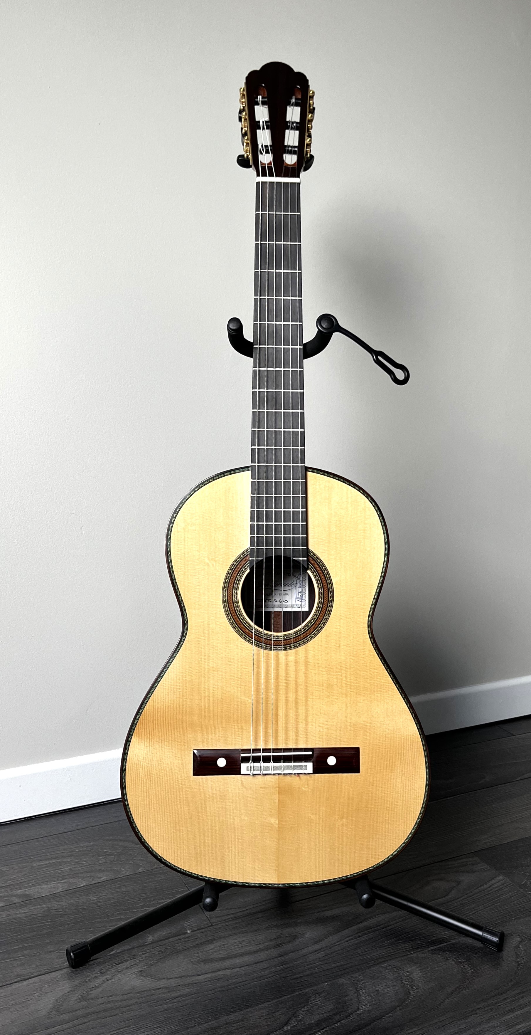 Juan Hernandez – Copie Torres - Guitare classique neuve – 3000 euros