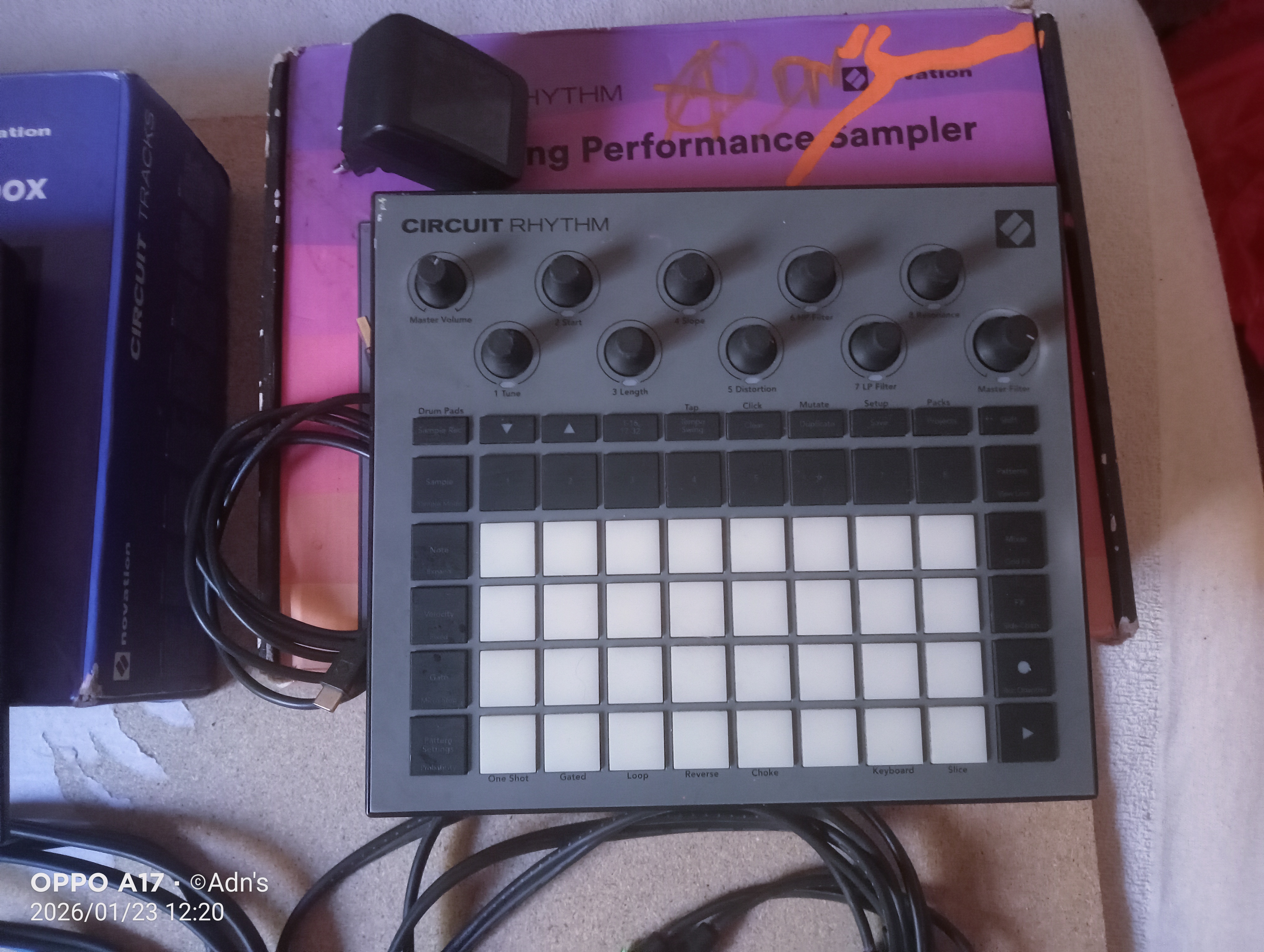 Novation circuit rhythm