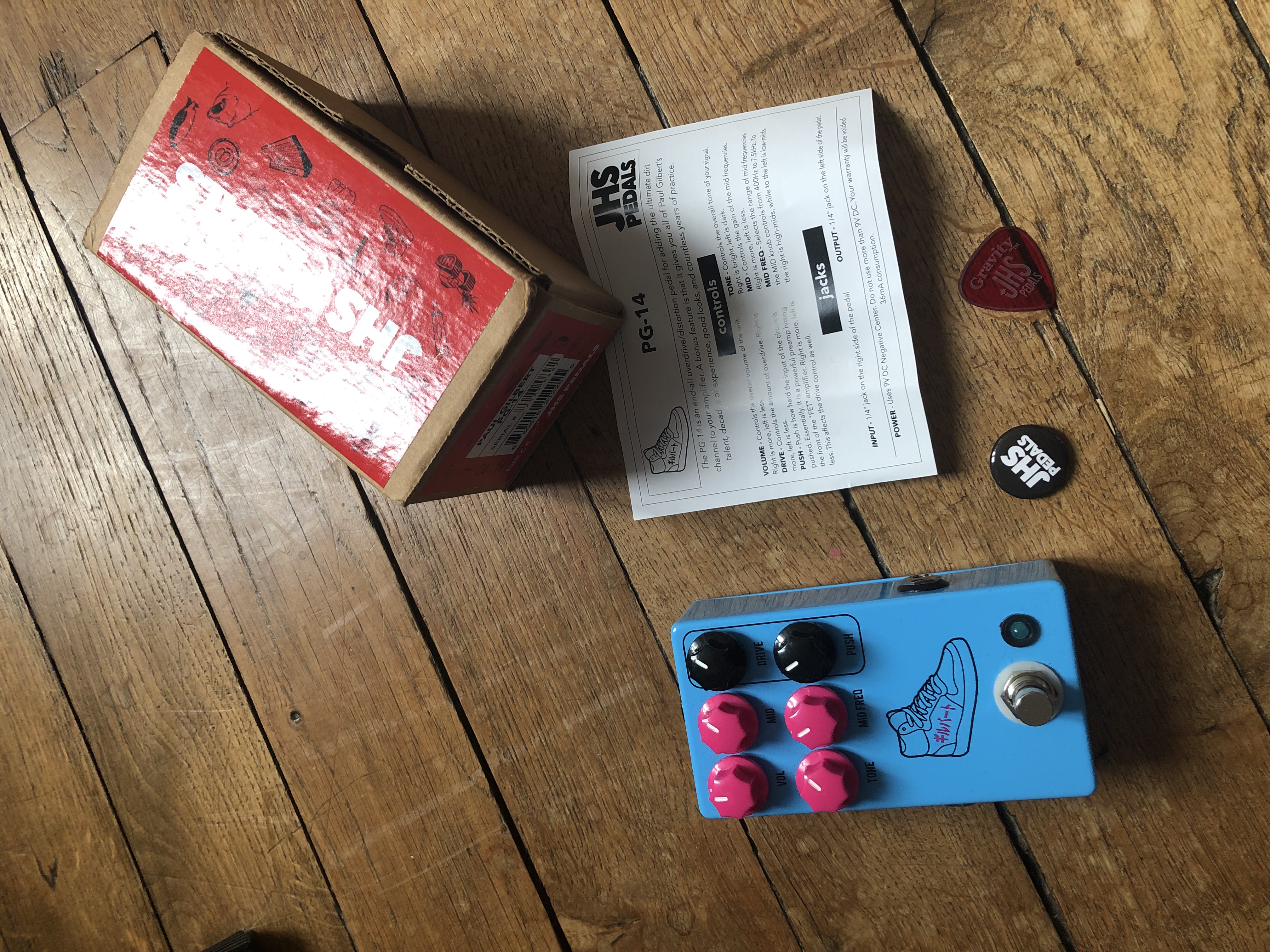 Jhs PH-14 (overdrive/distorsion/fuzz)