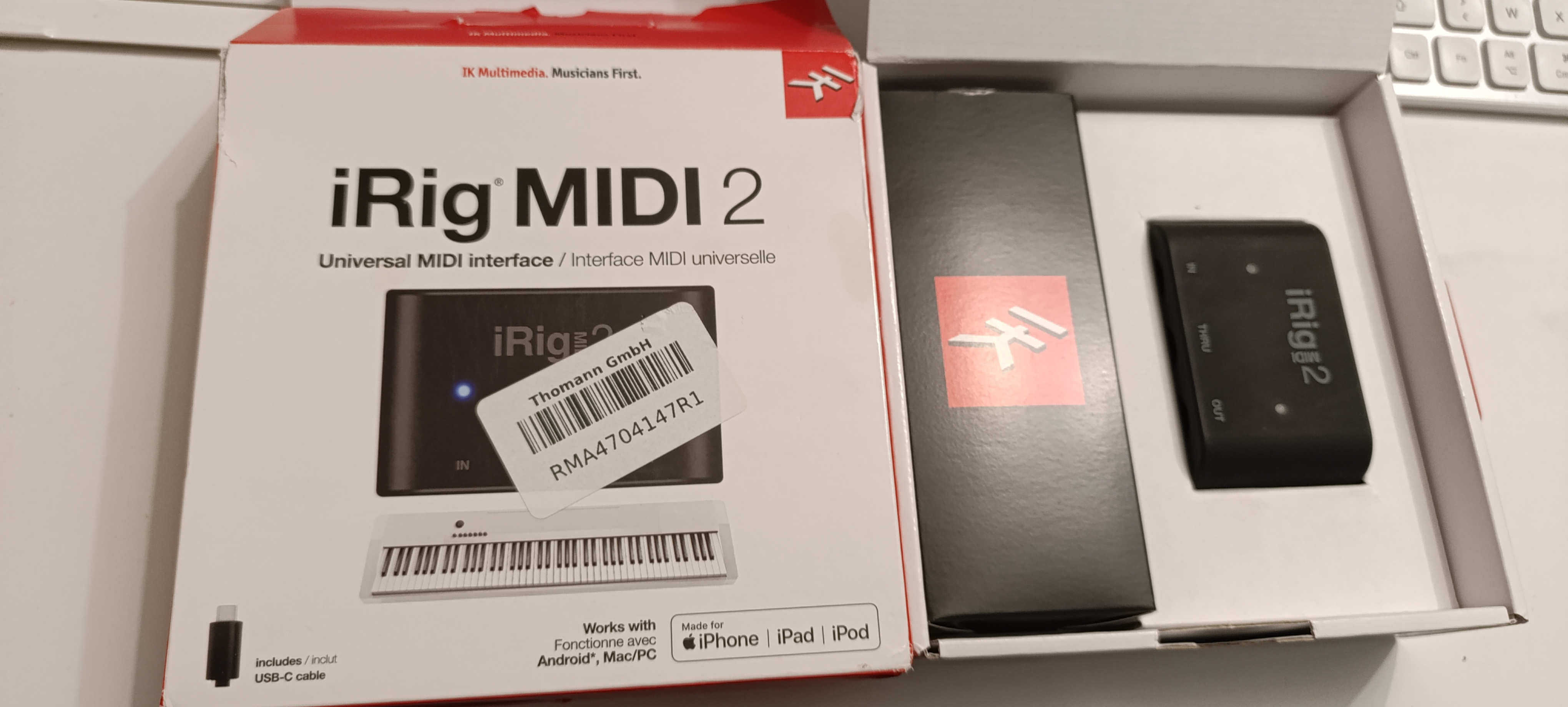 Irig midi 2 sans sa boîte 