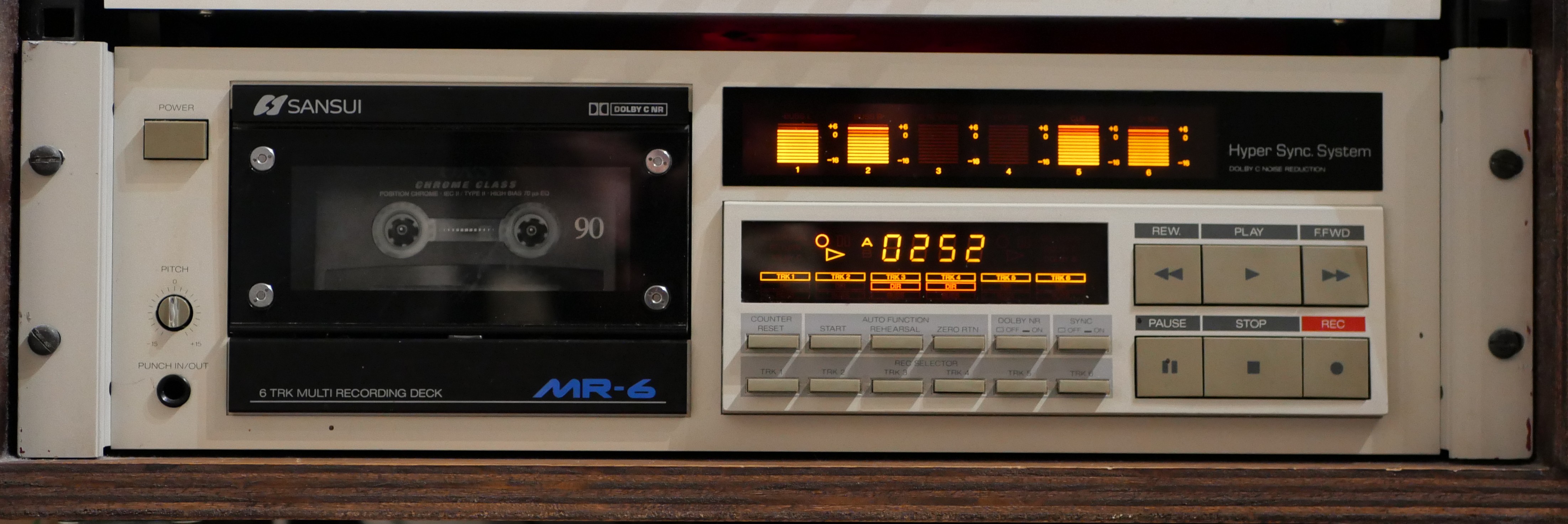 Vends Multipiste Cassette Sansui MR-6