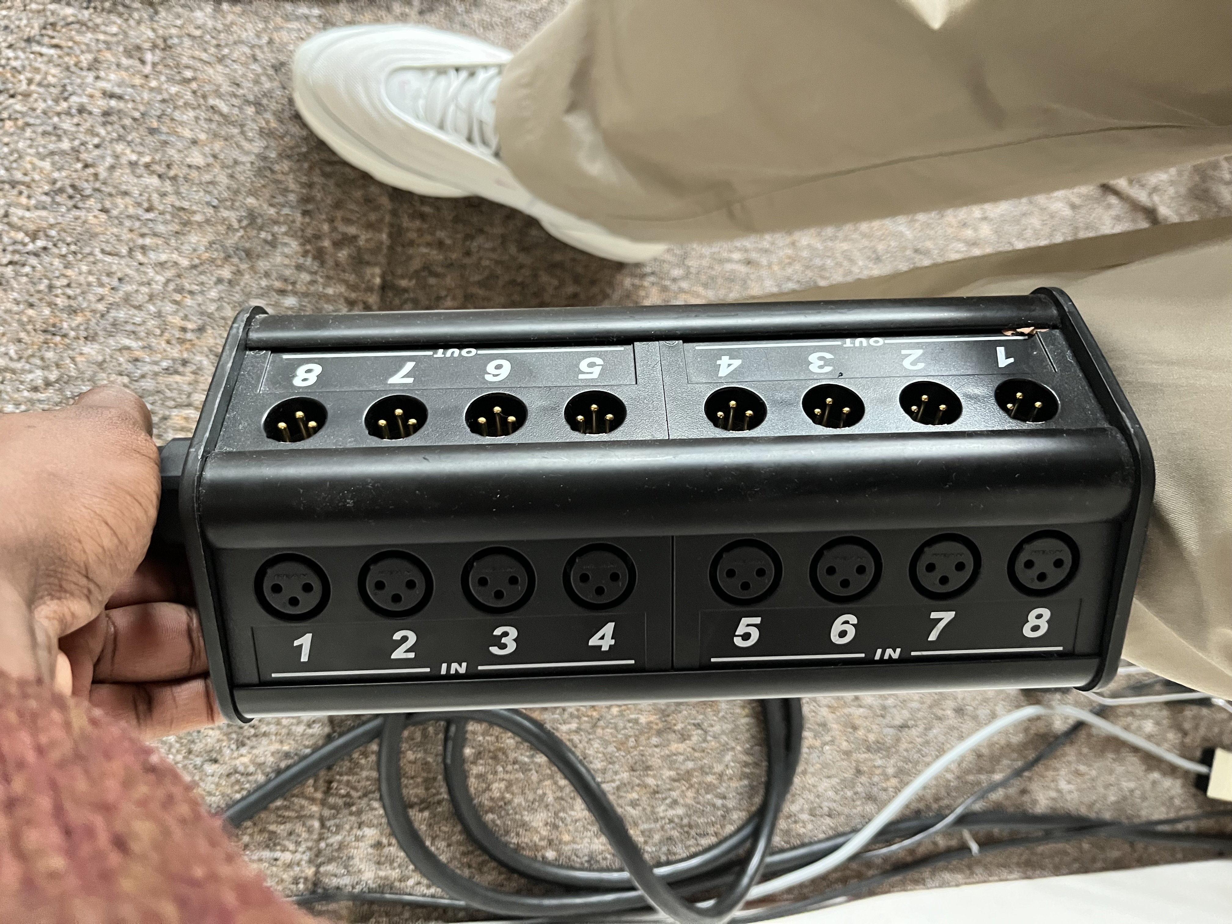 Vends stage box Cordial CYB16-8C 