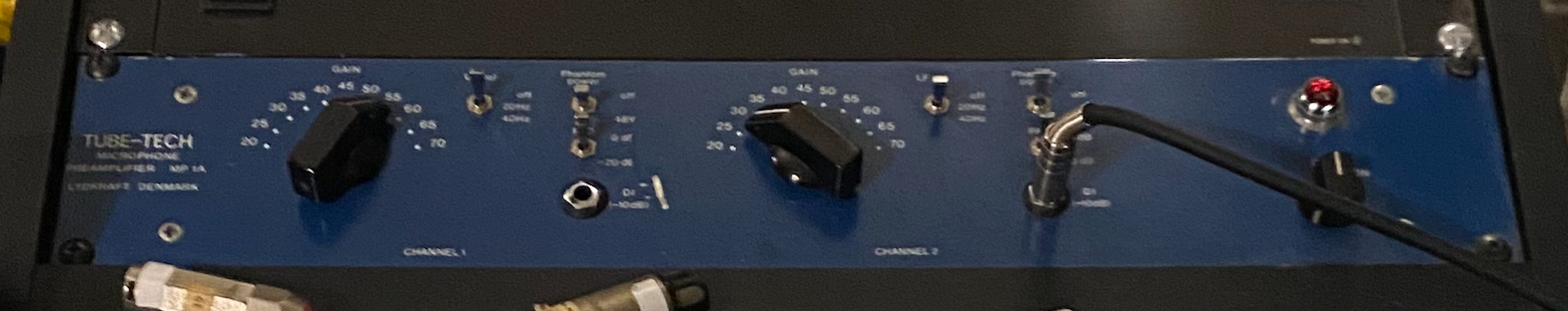 STUDIO VEND PREAMPLI STEREO TUBETECH MP1A