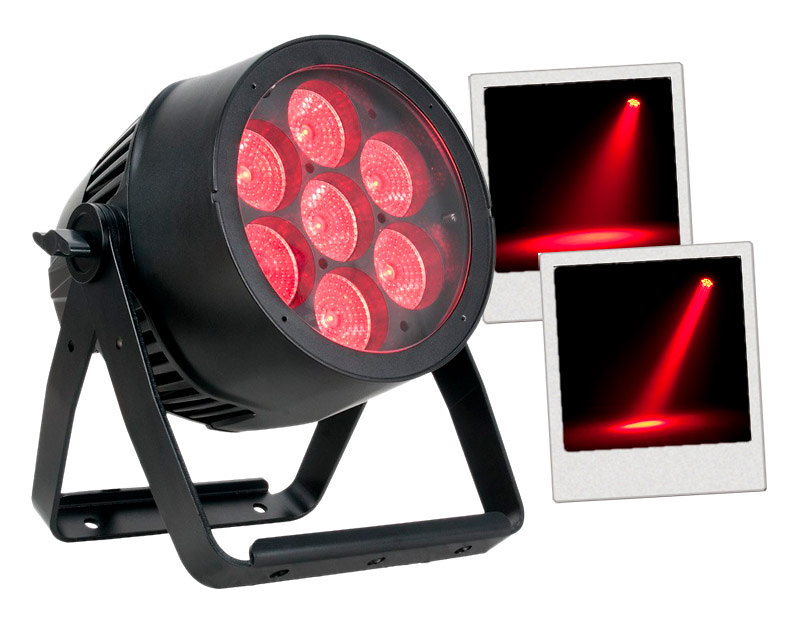 Vend PAR LED scénique ADJ 7PZ IP 150W extérieur DMX