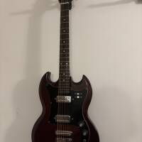 GUITARE JAPONAISE SAKAI ANNEE 1970 IMITATION GIBSON SG