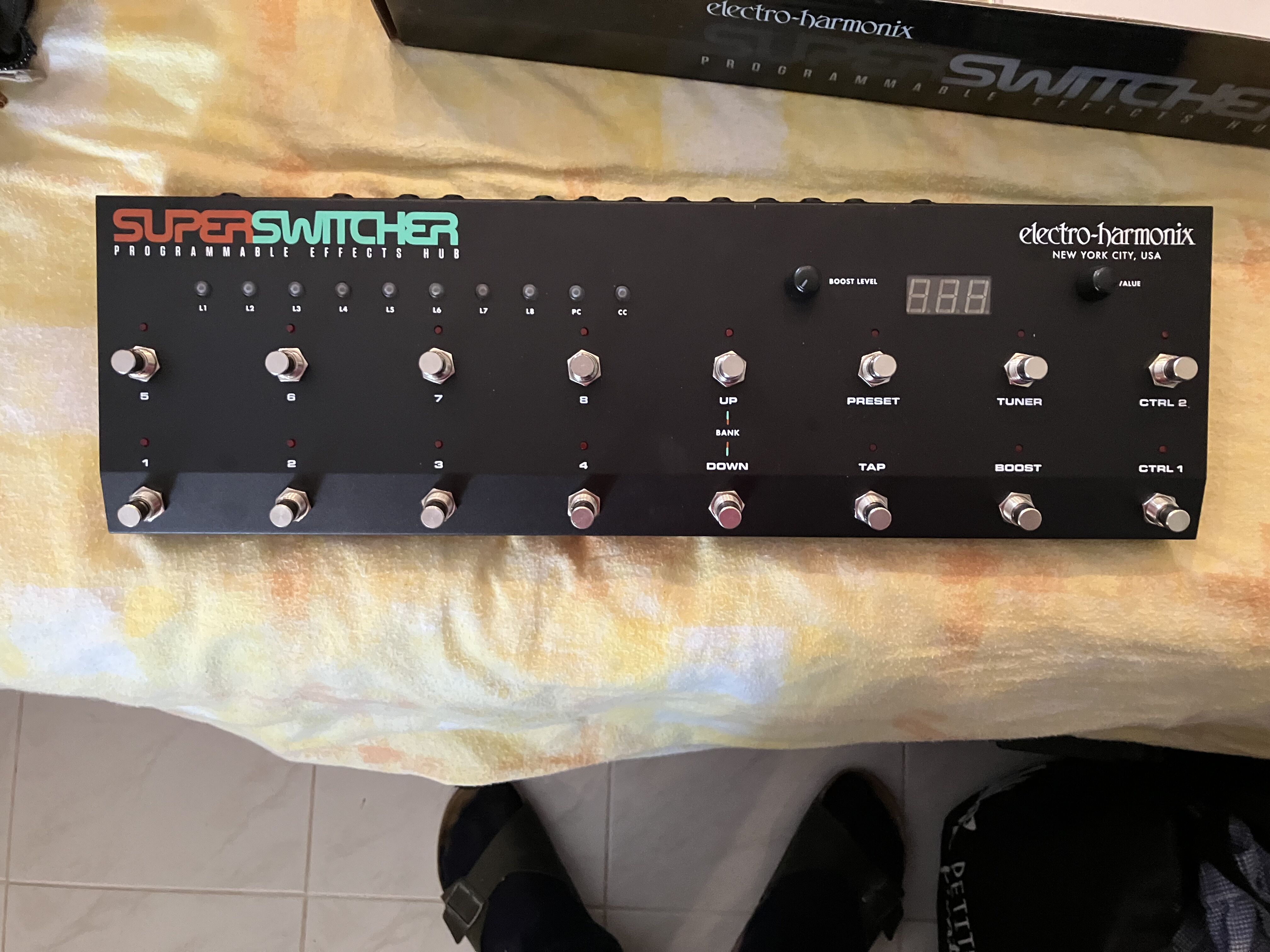 Vends Electro-Harmonix Super Switcher en excellent état