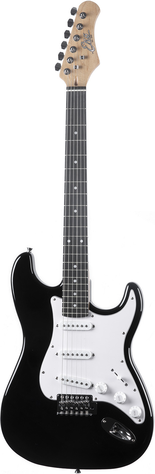 VENDS  GUITARE ELECTRIQUE NOIRE EKO ST100-BLK