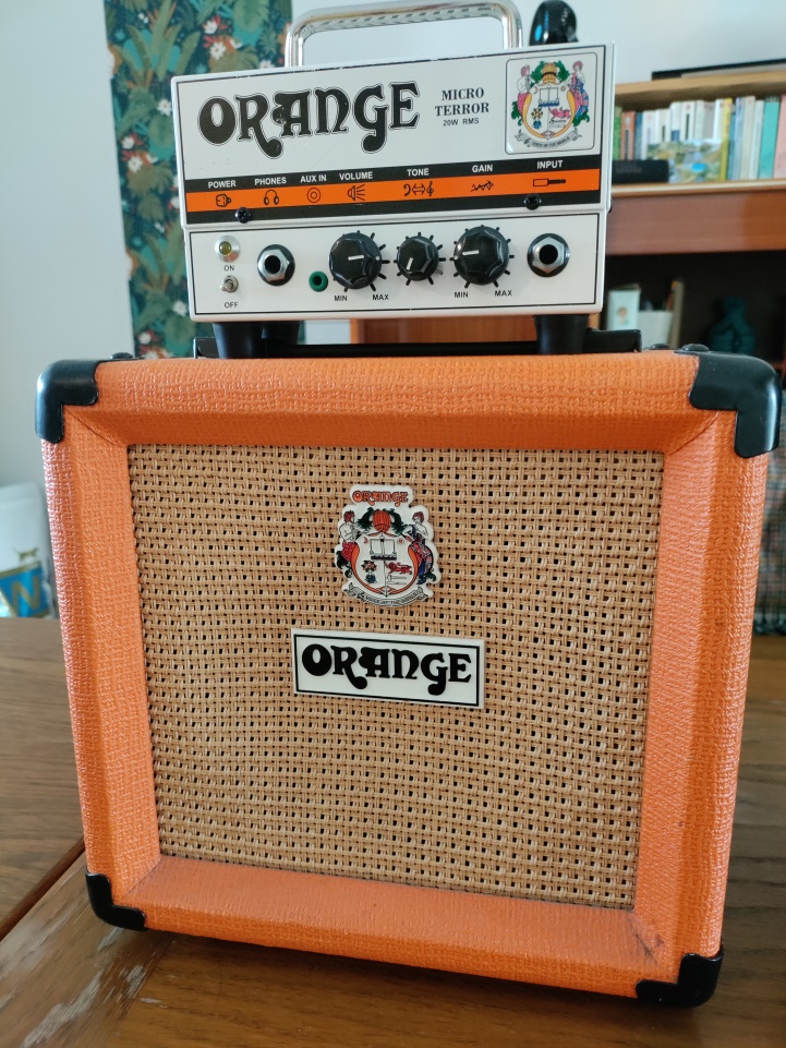 Orange Micro-terror en excellent état (lampe + câble HP + alimentation neufs)