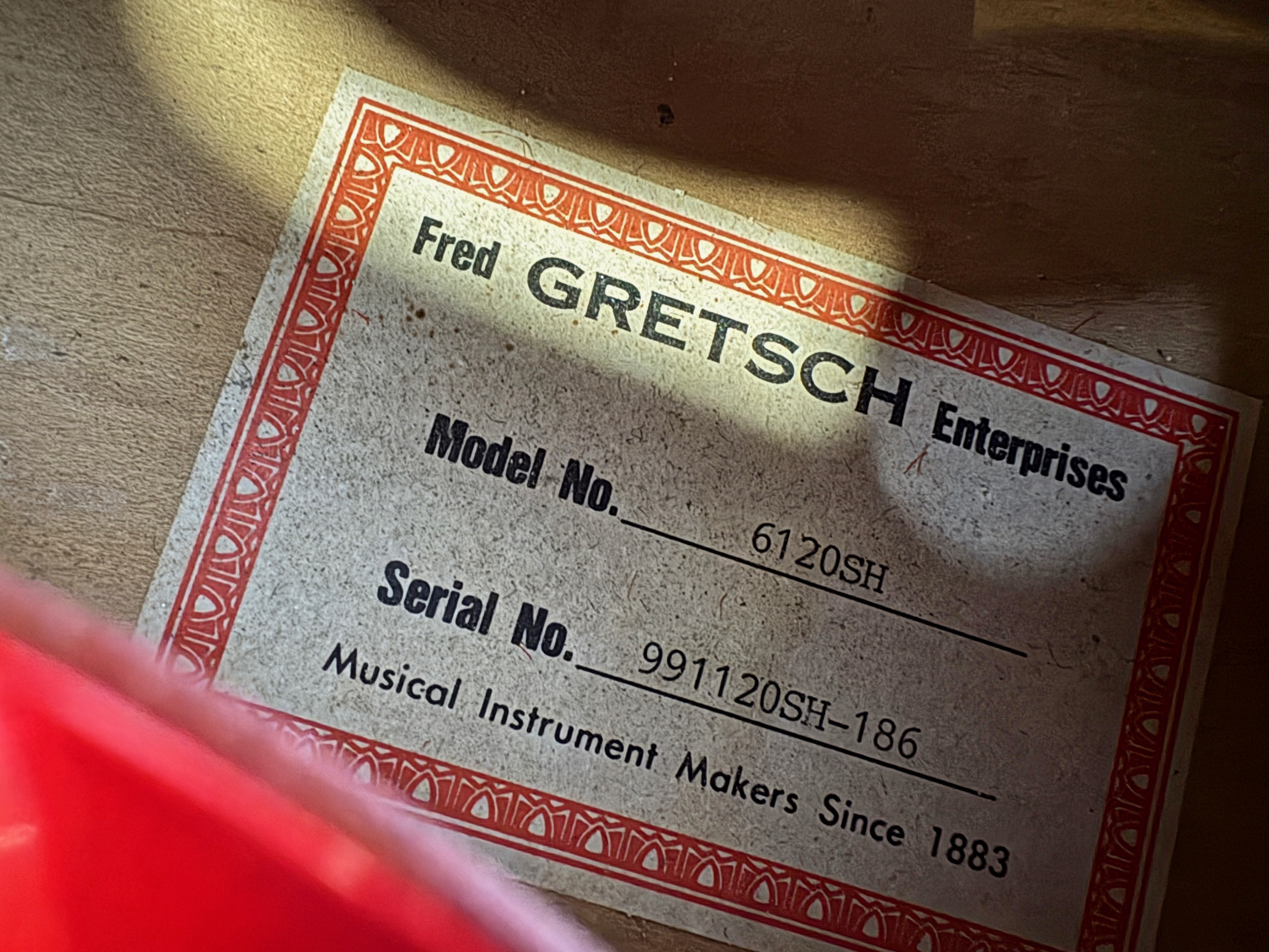 Gretsch G6120SH Brian Setzer Hot Rod (1563)