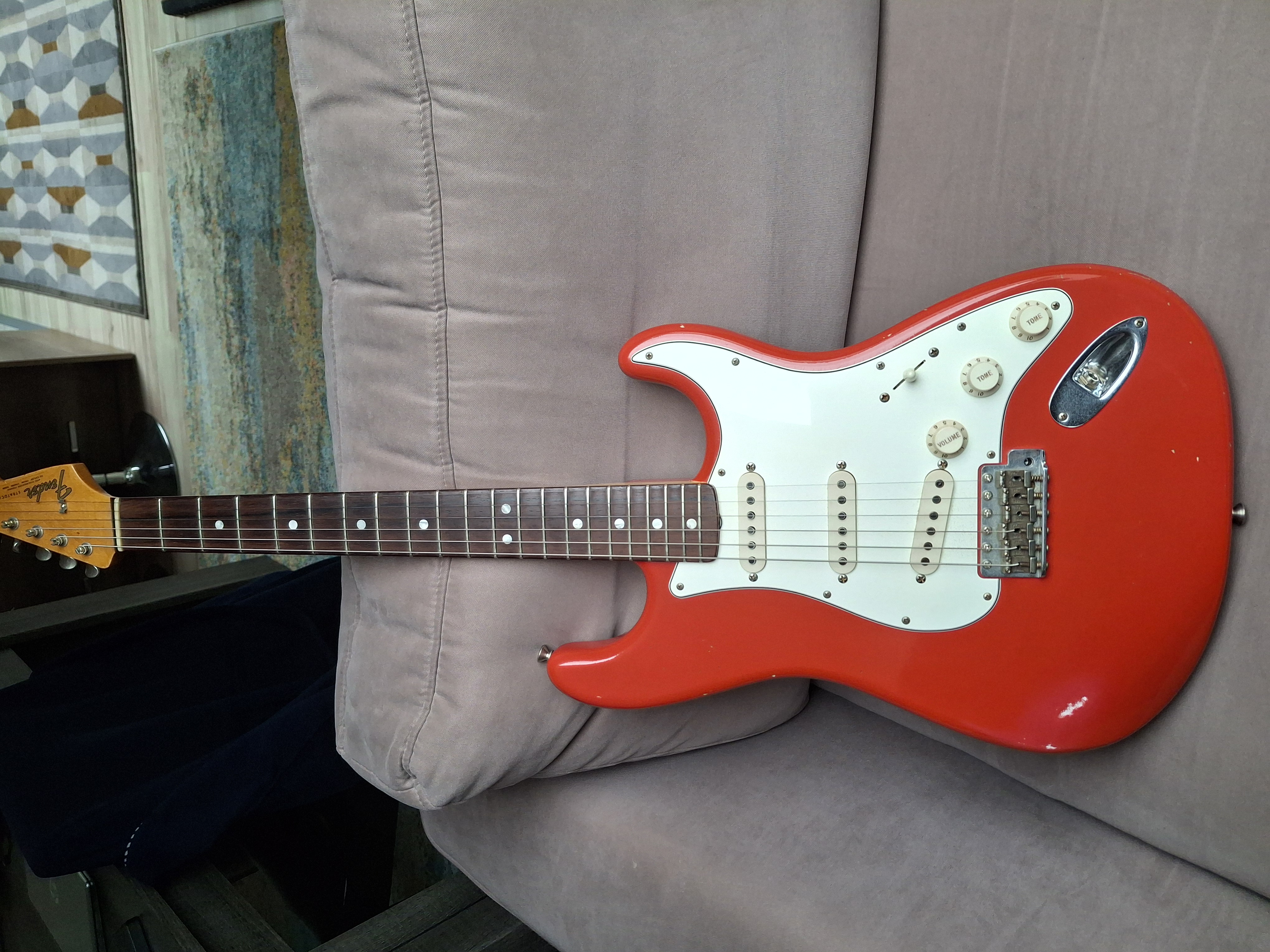 Fender stratocaster custom shop masterbuilt relic greg fessler 1965