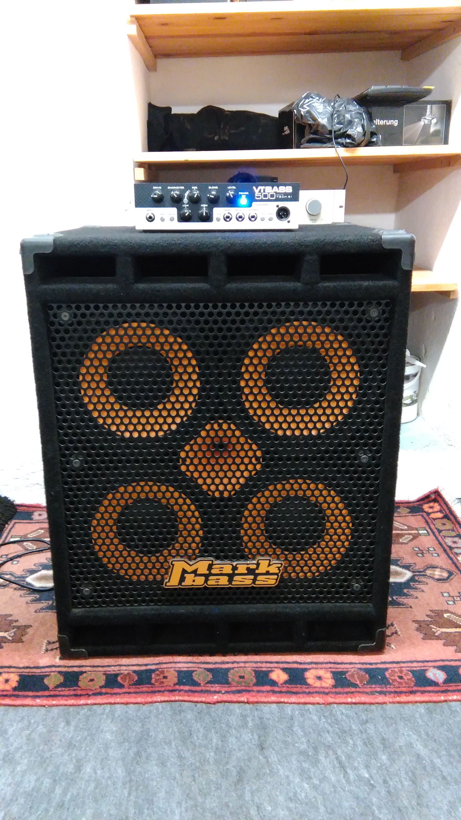 Vends ou échange MARKBASS 104HF 4 Ohms