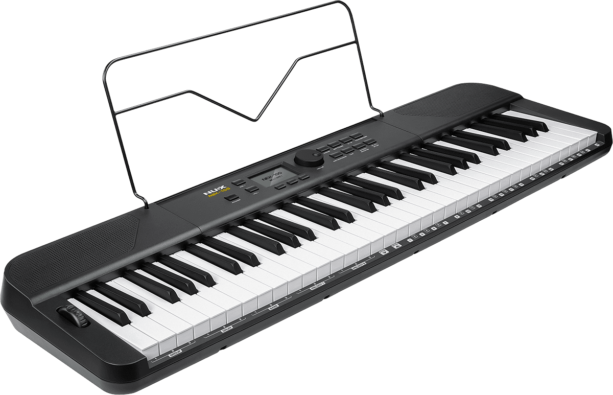 VENDS  PIANO NUMERIQUE PORTABLE 61 TOUCHES SEMI-LESTEES - ARRANGEUR NUX NEK-100