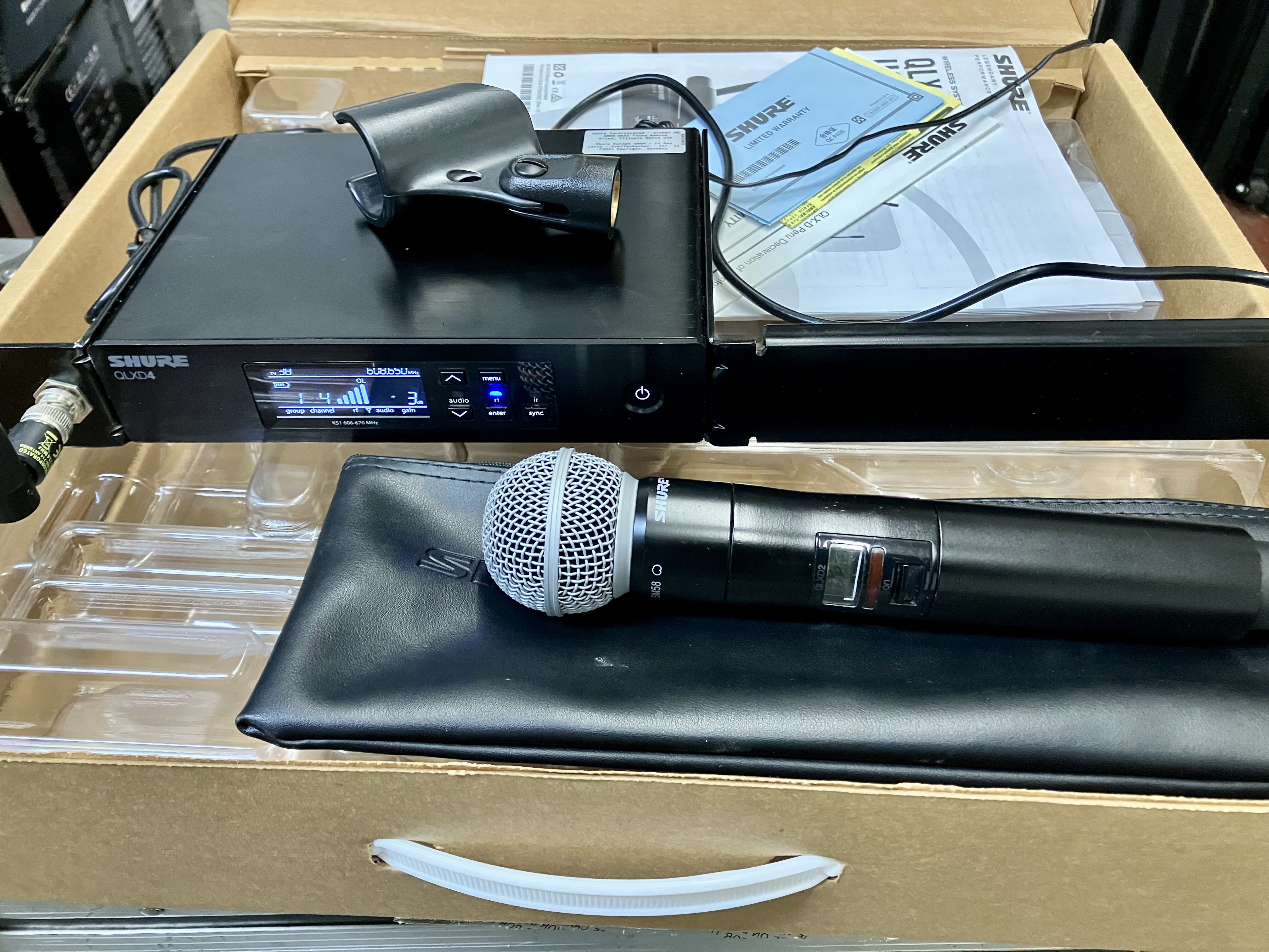 Micro Shure QLXD24/SM58 K51