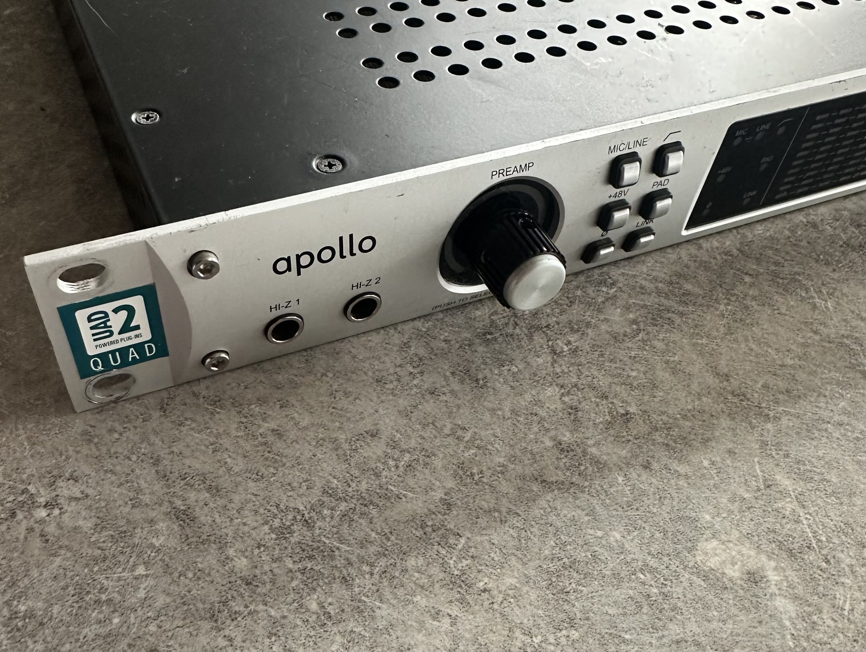 Apollo Firewire + carte extension Thunderbolt (usb C) - Bon état