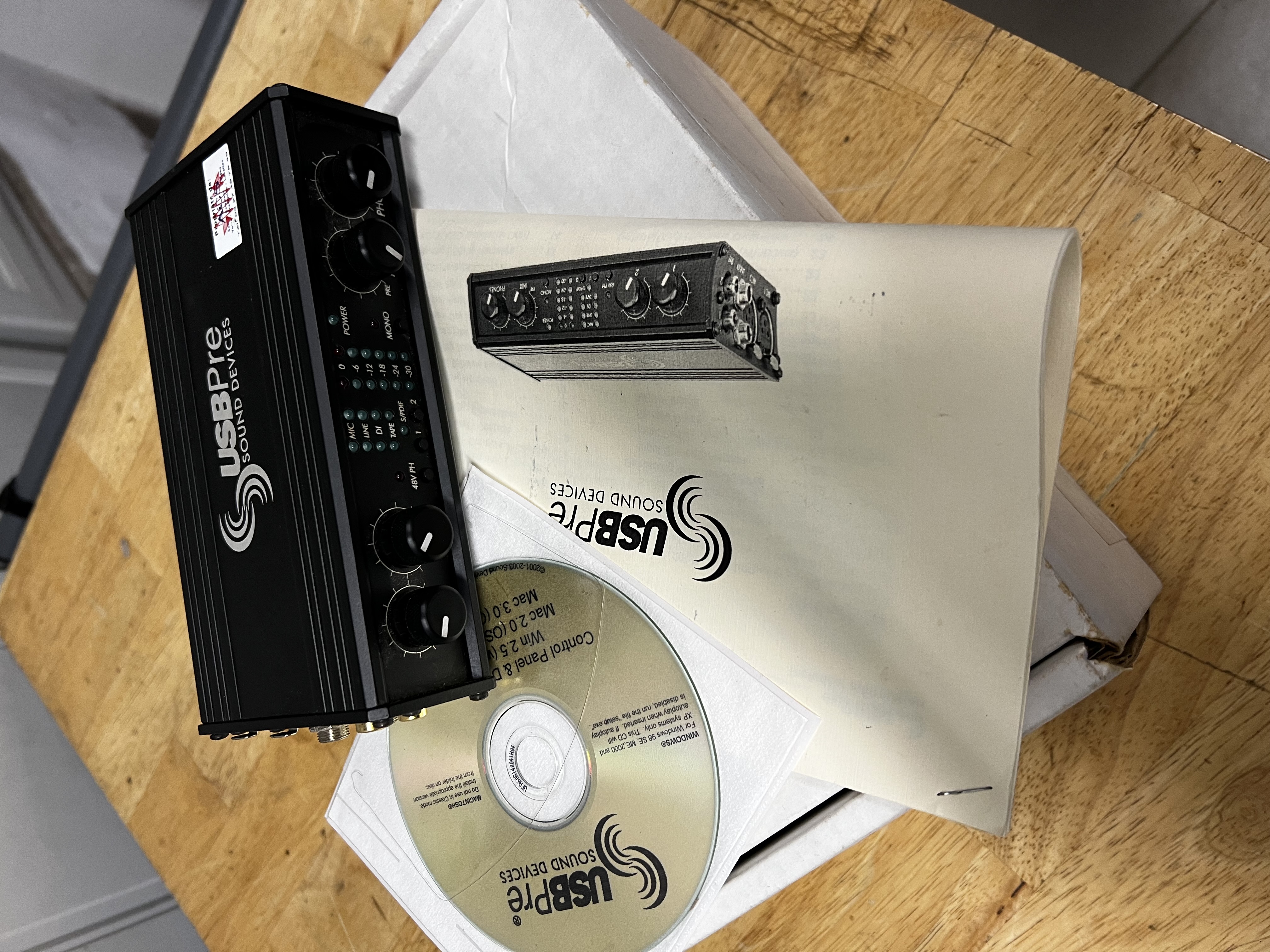 CARTE SON SOUND DEVICE USB PRE GENE (3)